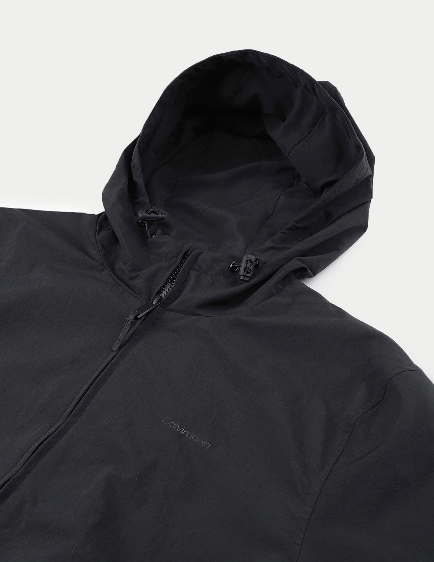 Calvin Klein Jeans Regular Fit Solid Casual Jacket