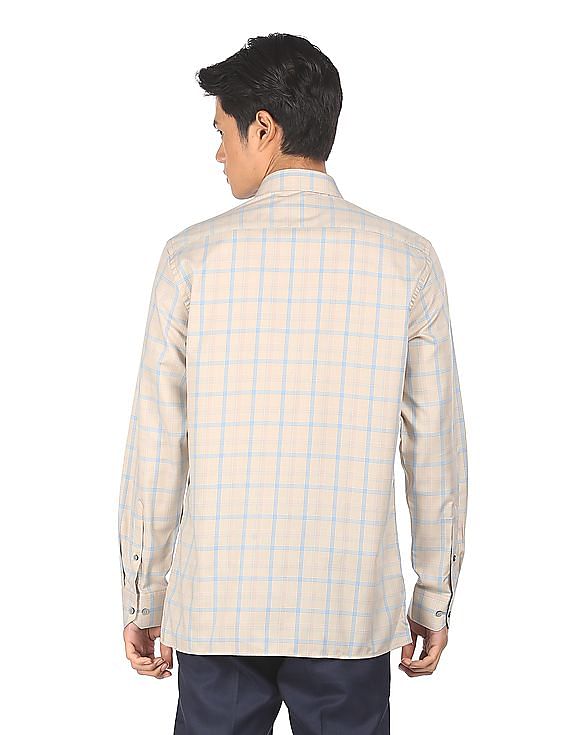 Arrow Manhattan Slim Fit Check Formal Shirt