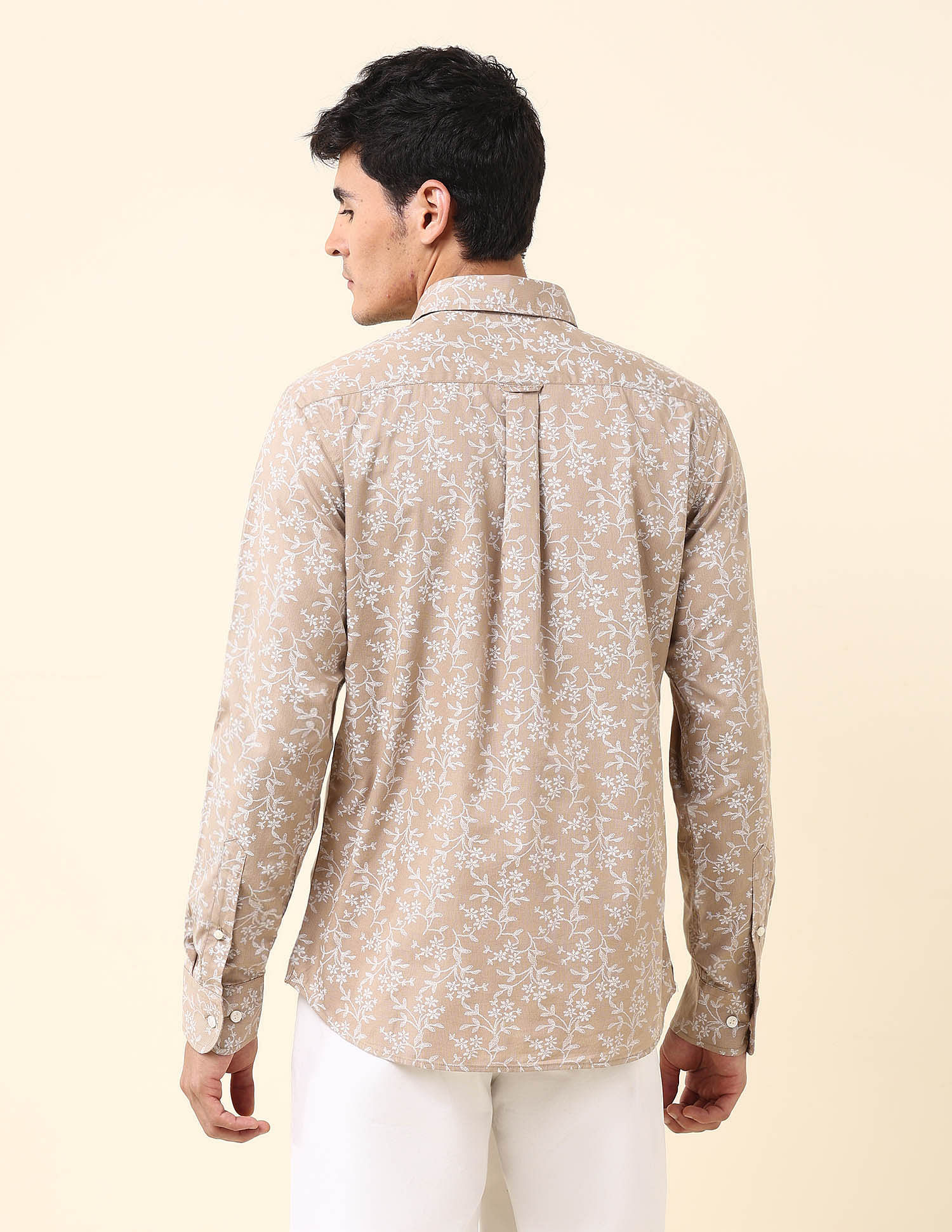 U.S. Polo Assn. Pure Cotton Floral Printed Shirt