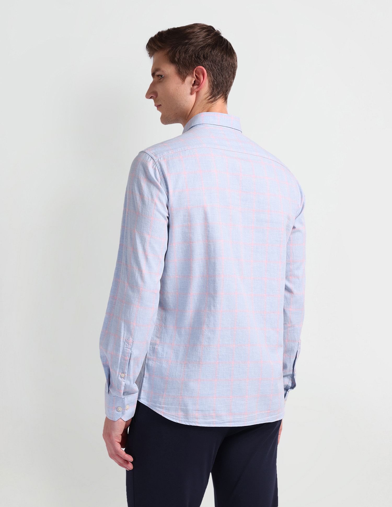 Arrow Sports Manhattan Slim Fit Cotton Shirt