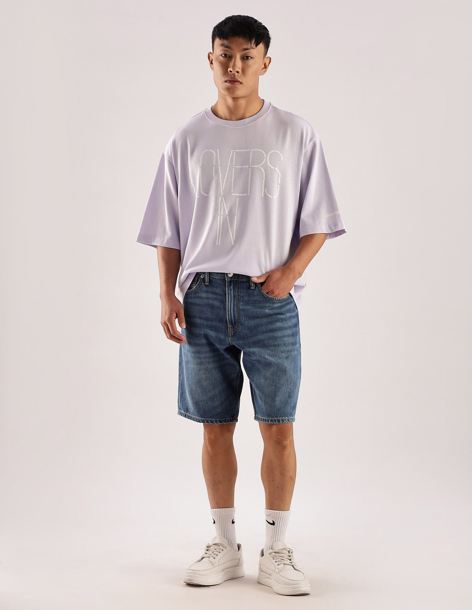 Calvin Klein Jeans Printed Regular Fit Cotton T-Shirt