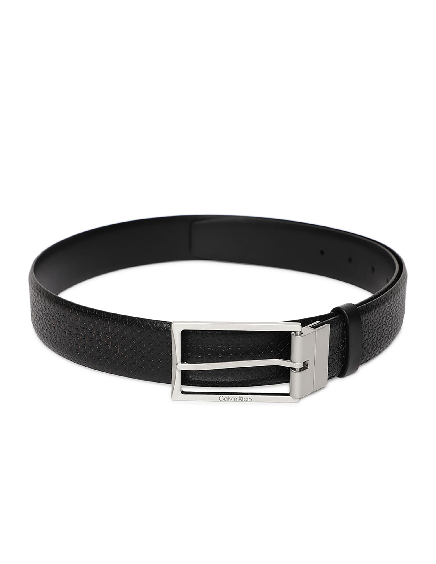 calvin klein reversible monogram belt