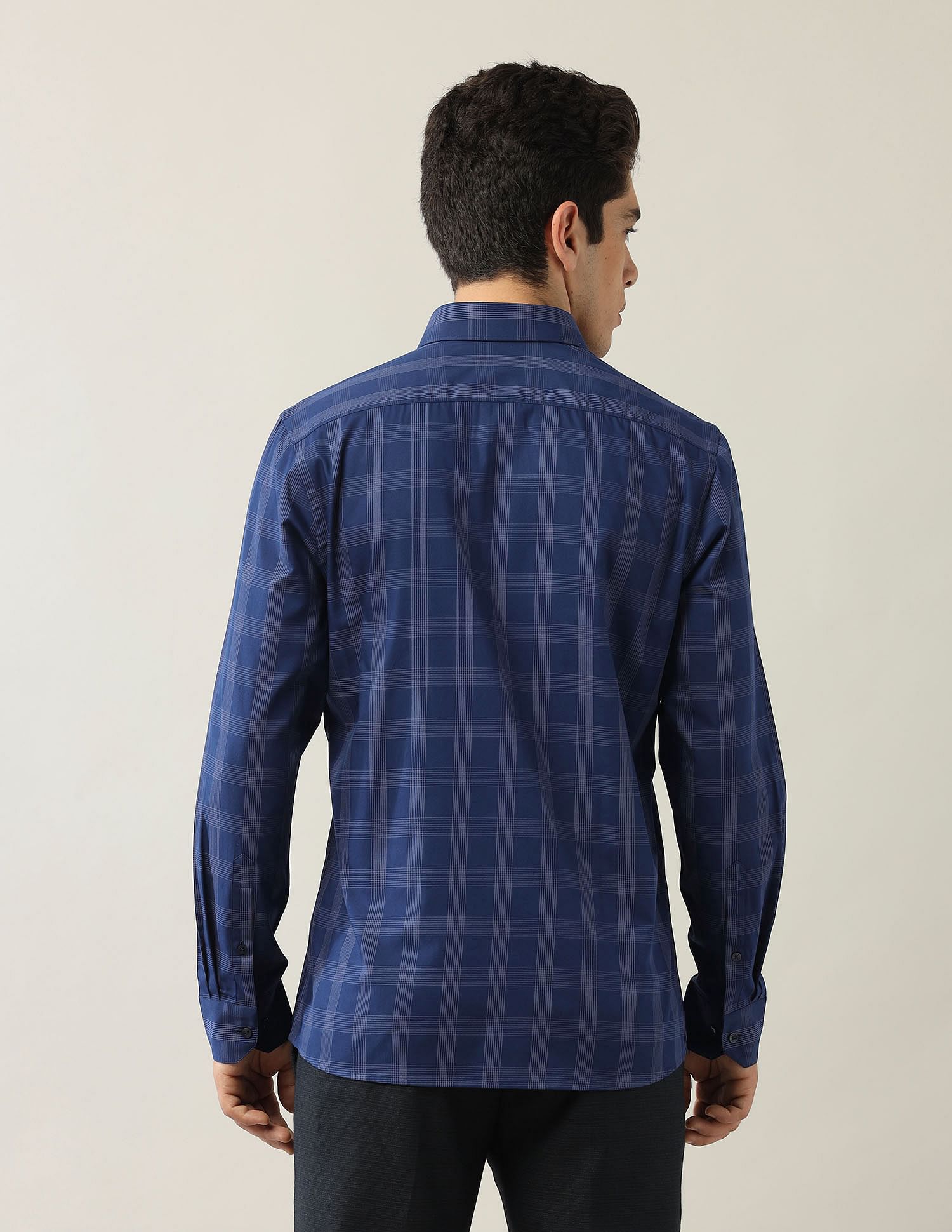 Arrow Grid Tattersall Checked Liberty Classic Fit Shirt