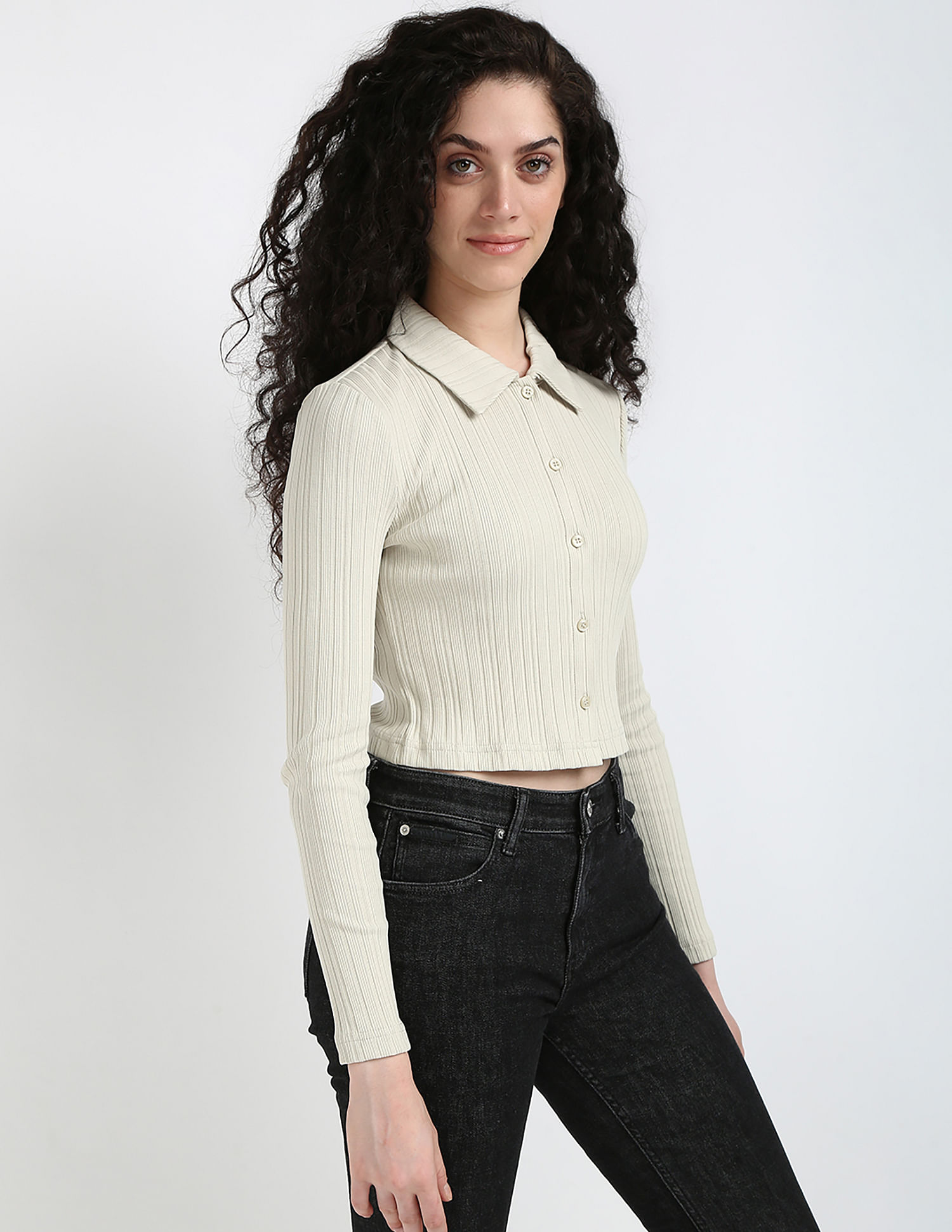 Calvin Klein Jeans Polo Rib Slim Fit Top