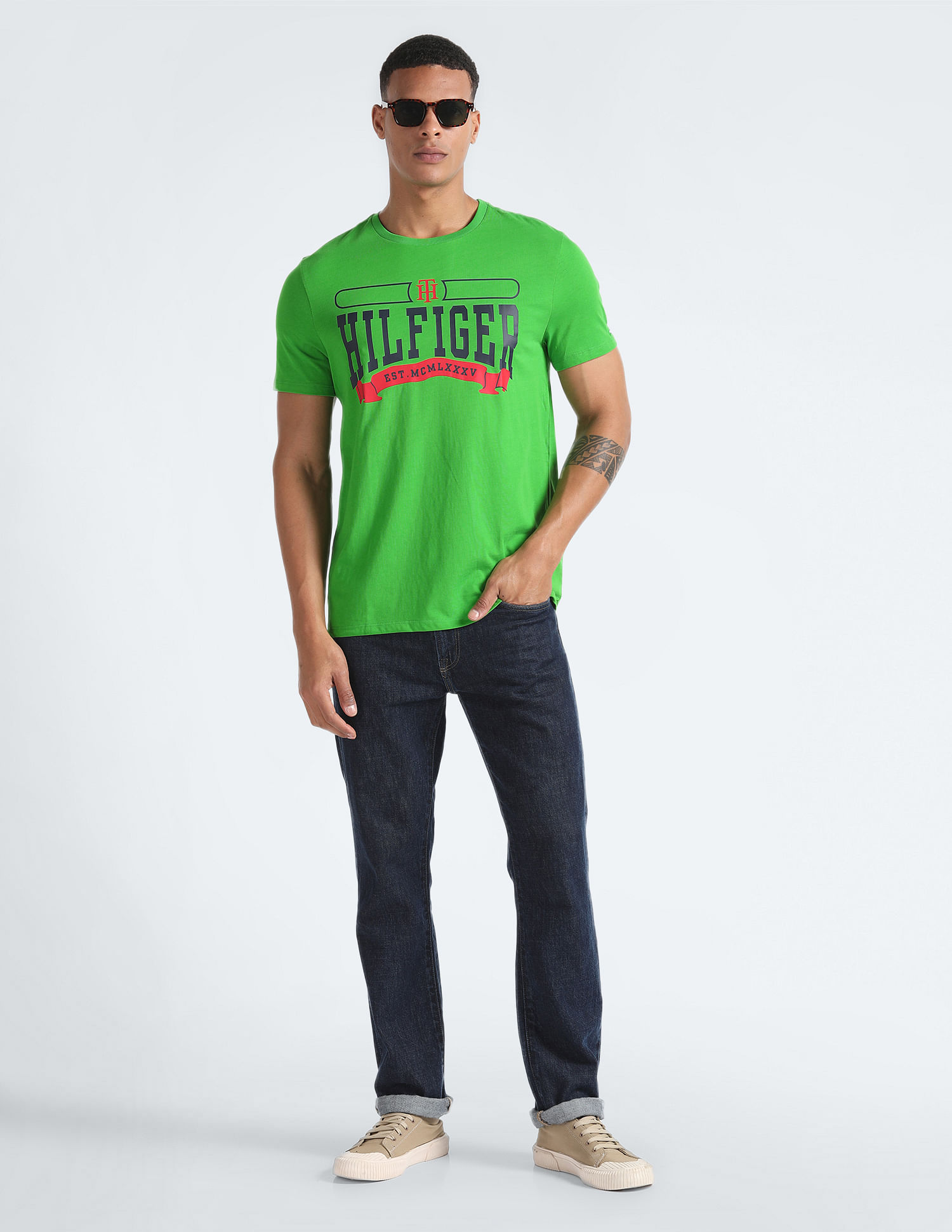 Tommy Hilfiger Sustainable Brand Print T-Shirt