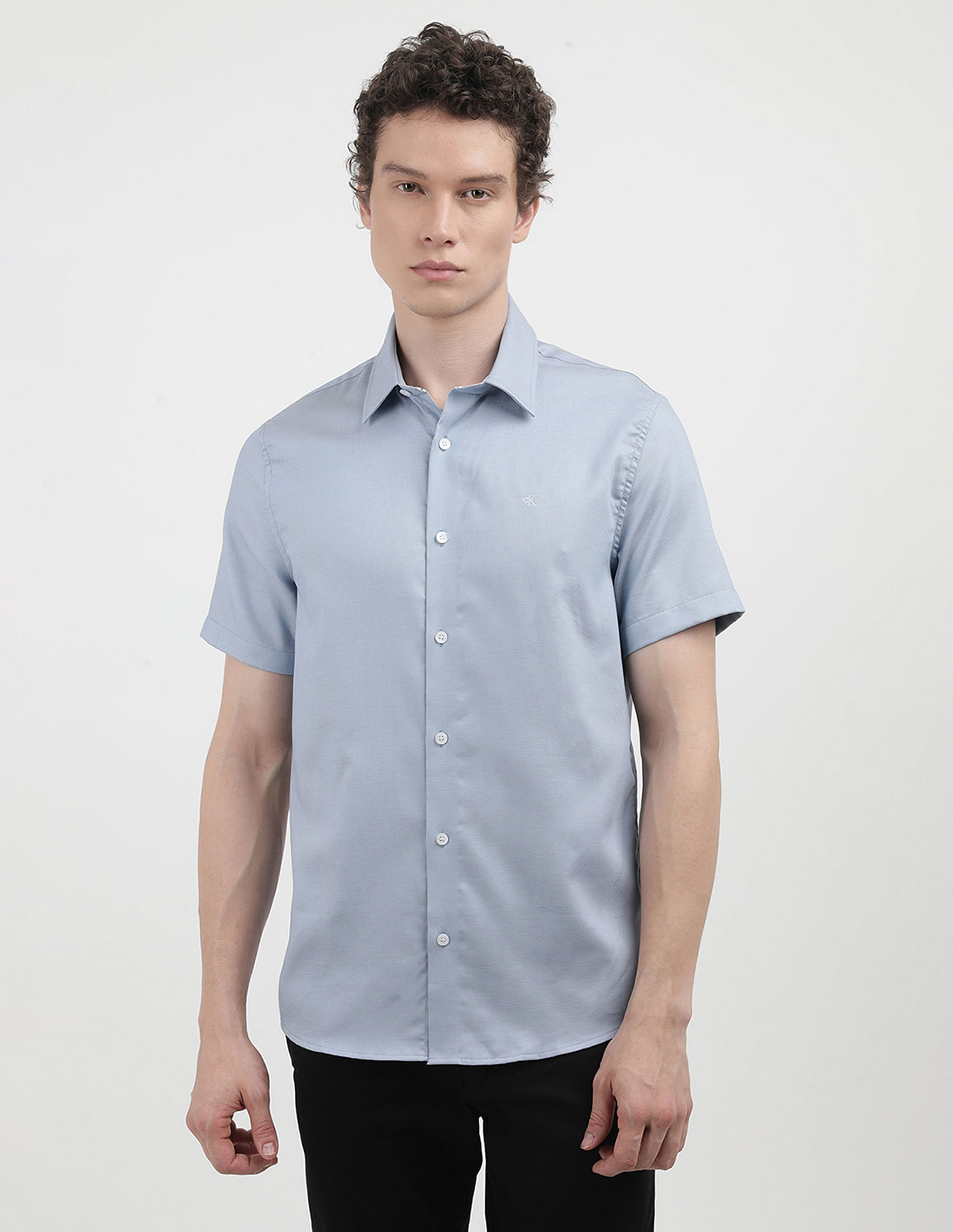 Calvin Klein Jeans Slim Fit Dobby Shirt