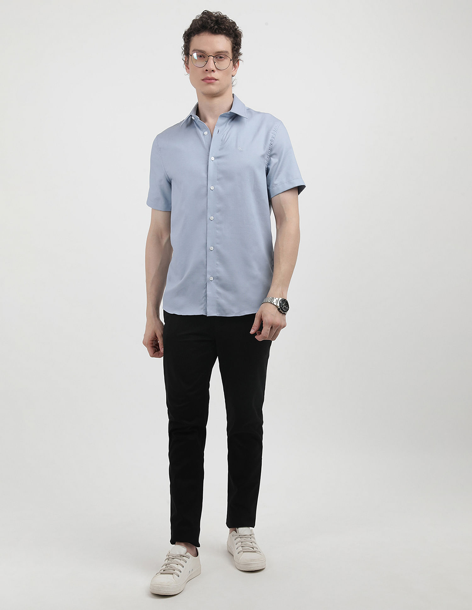 Calvin Klein Jeans Slim Fit Dobby Shirt