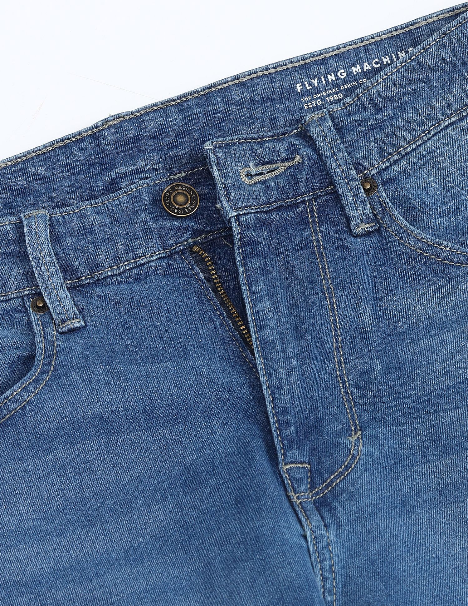 Flying Machine Freddie Slim Straight Fit Jeans