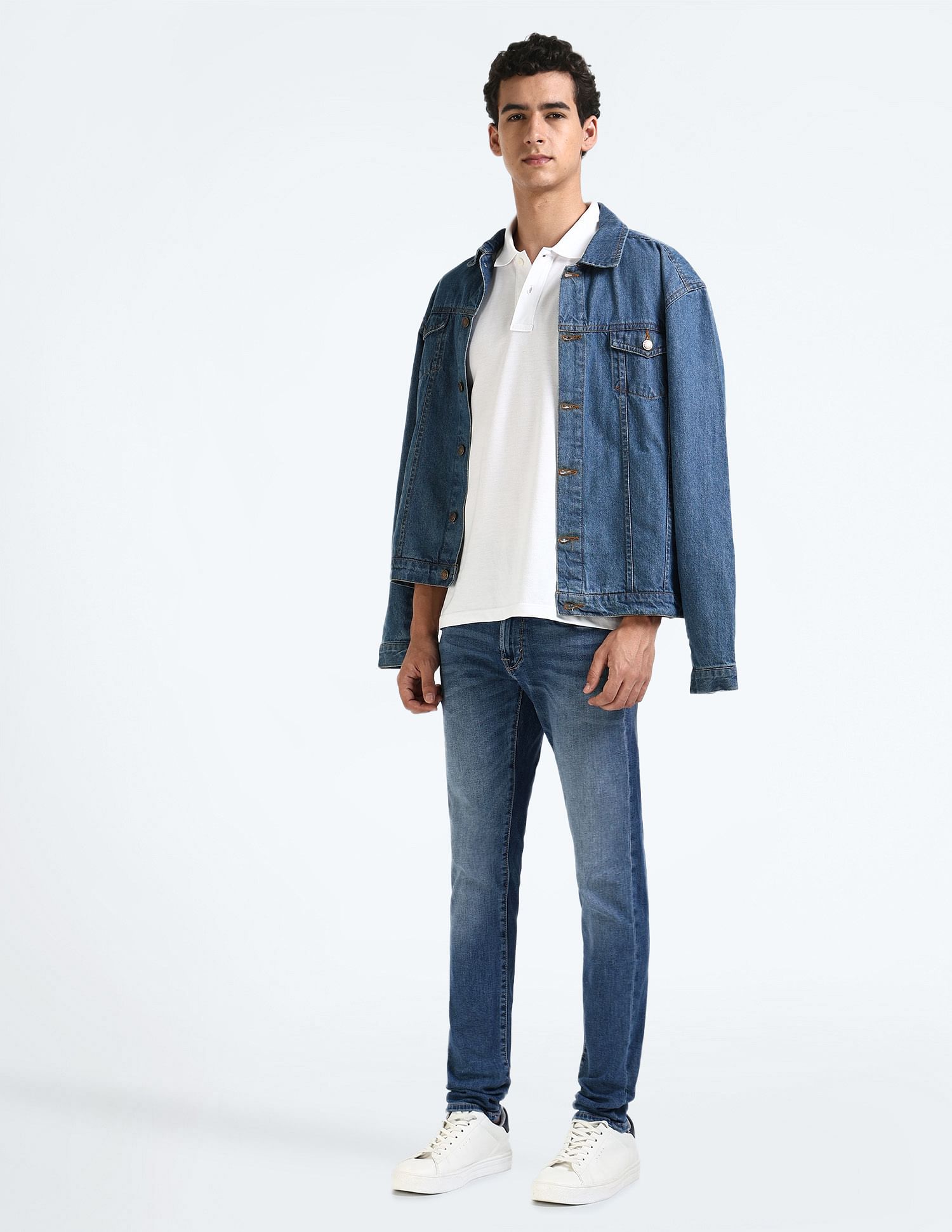 Flying Machine Jackson Super Skinny Fit Low Rise Jeans