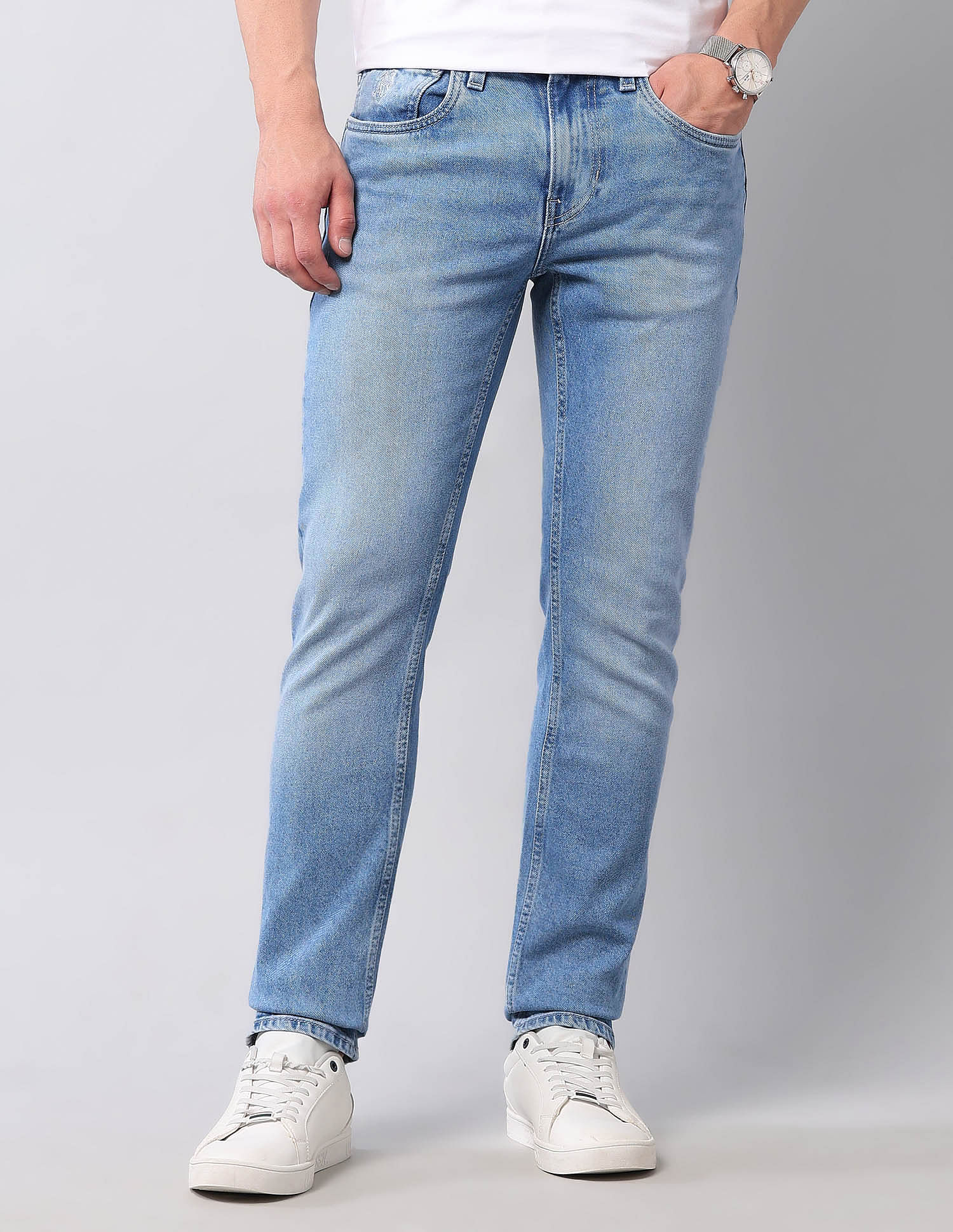U.S. Polo Assn. Denim Co. Regallo Skinny Fit Blue Jeans