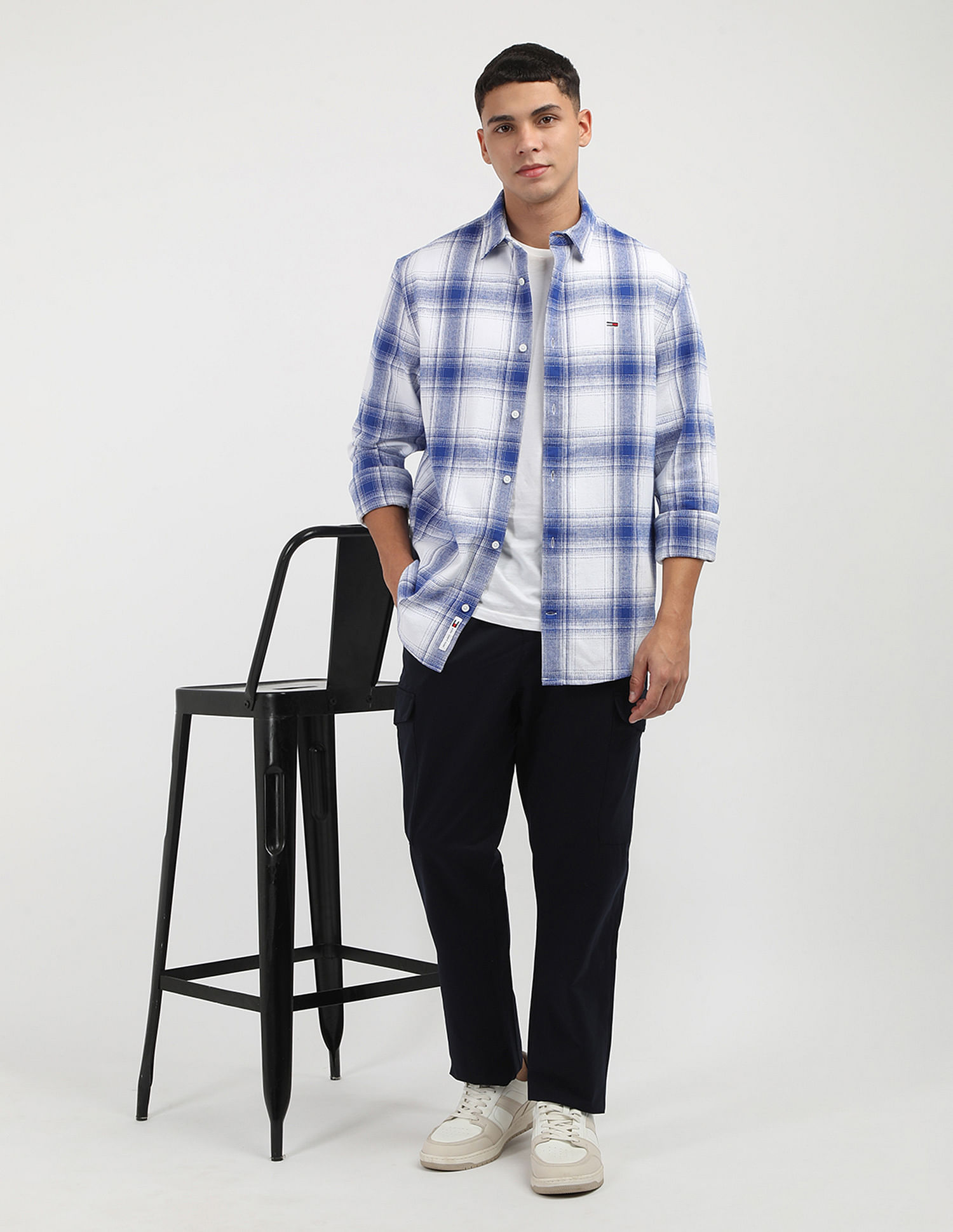 Tommy Hilfiger Tartan Check Flannel Cotton Shirt
