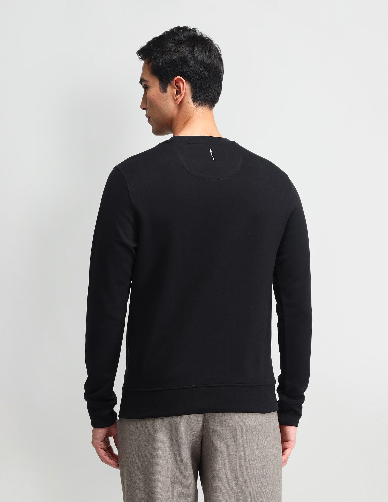 Arrow Newyork Typographic Printed Regular Fit Sweatshirt