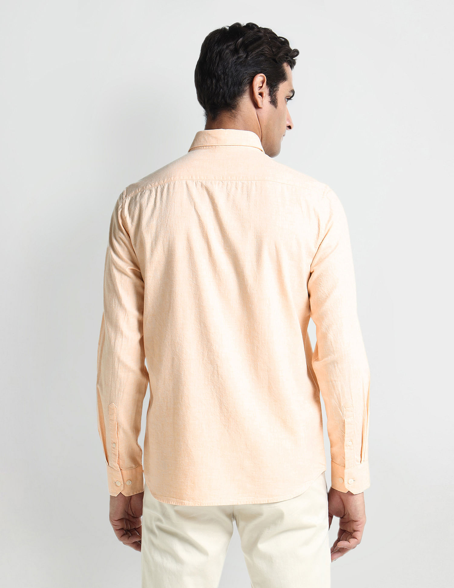 Arrow Sport Manhattan Slim Fit Cotton Shirt