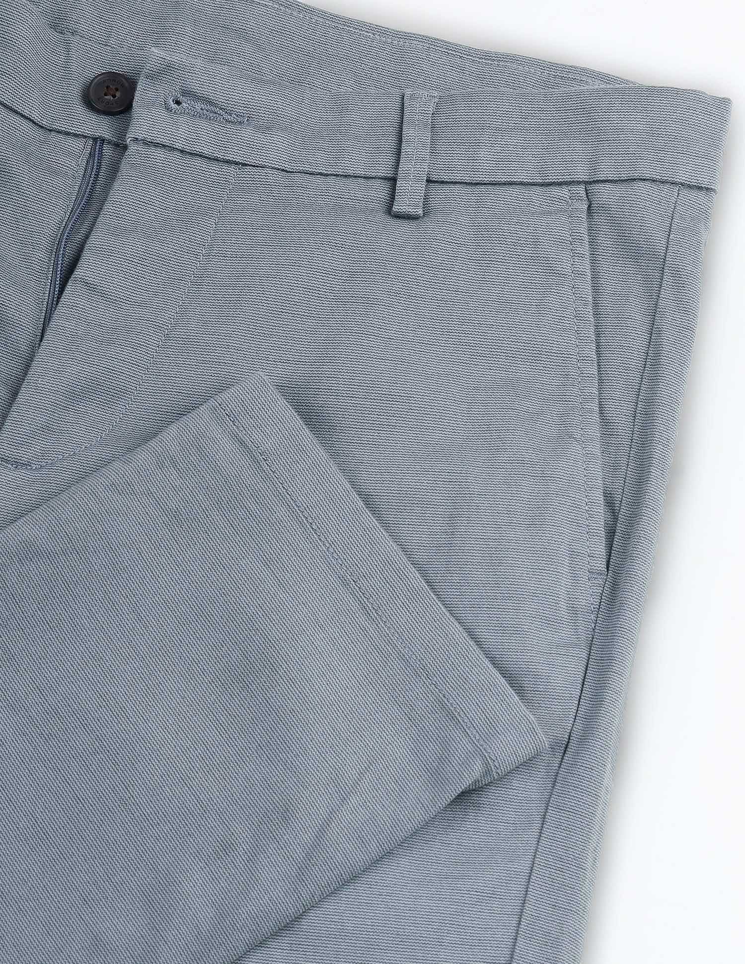Arrow Sport Slim Fit Geometric Patterned Trousers