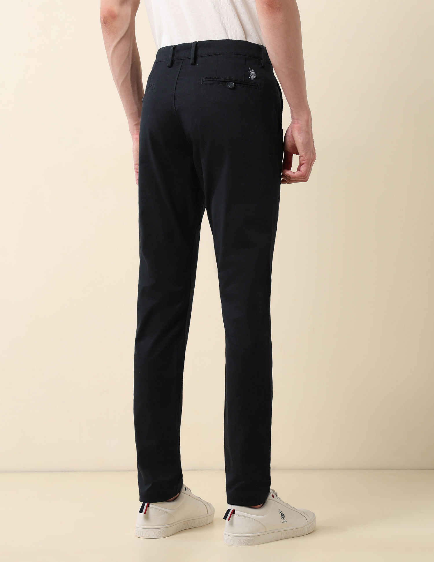 U.S. Polo Assn. Austin Slim Fit Dobby Weave Trousers