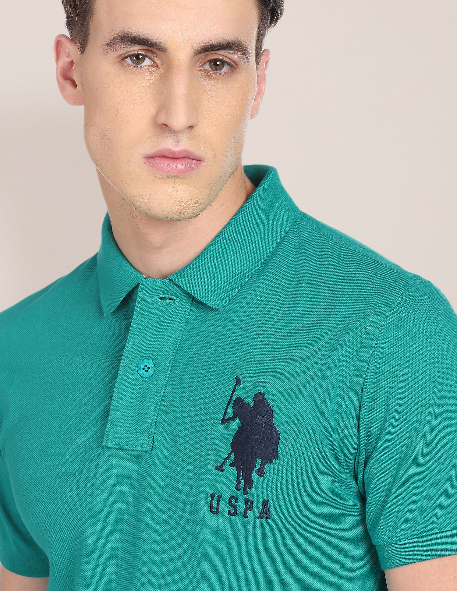 Buy LAPASA Polo Shirt for Men, Piqué Knitted Fabric (no Jersey). Longer  Back-Hem, Short Sleeve M19 (XL/Fit for US Size L or M, Aqua) Online at  desertcartUAE