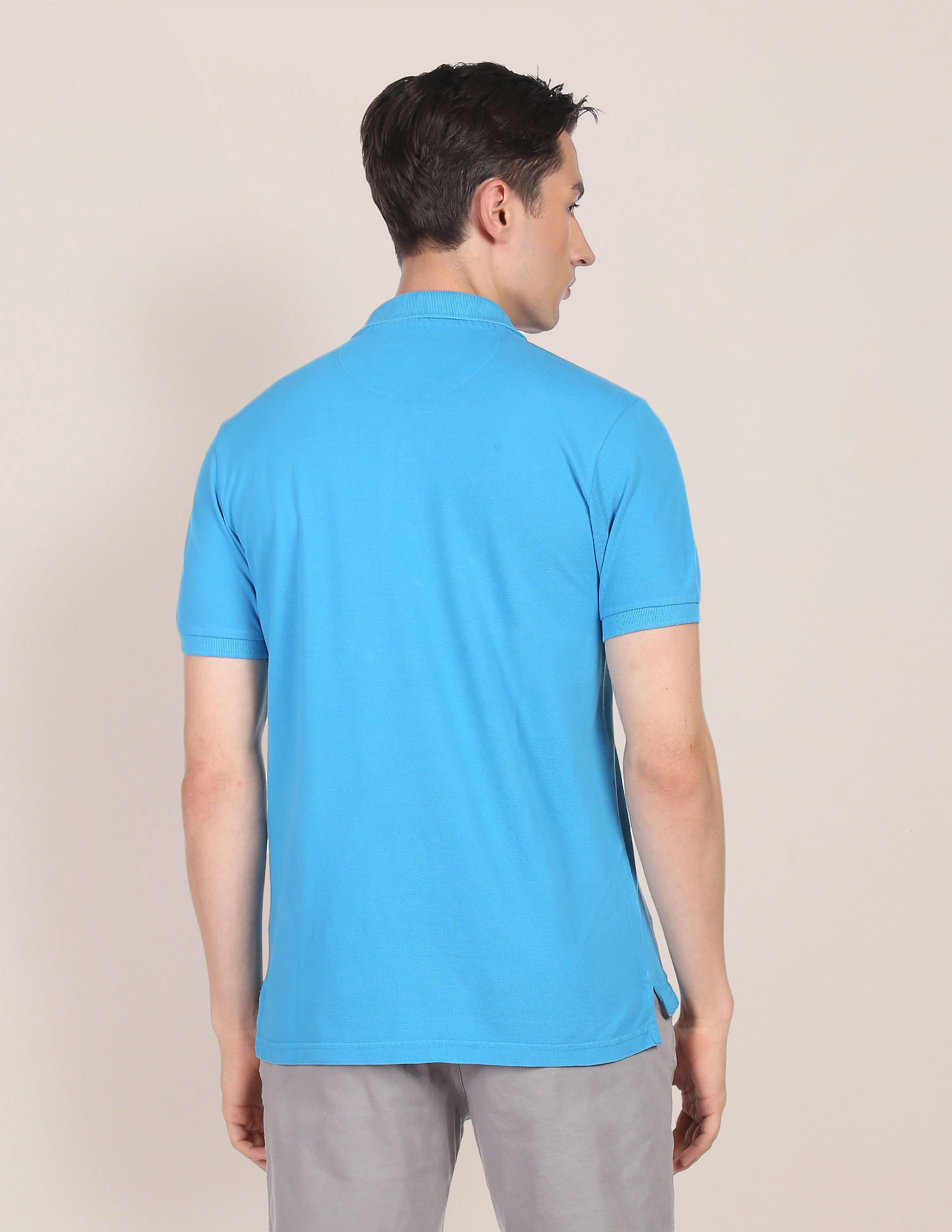 U.S. Polo Assn. Cotton Solid Polo Shirt