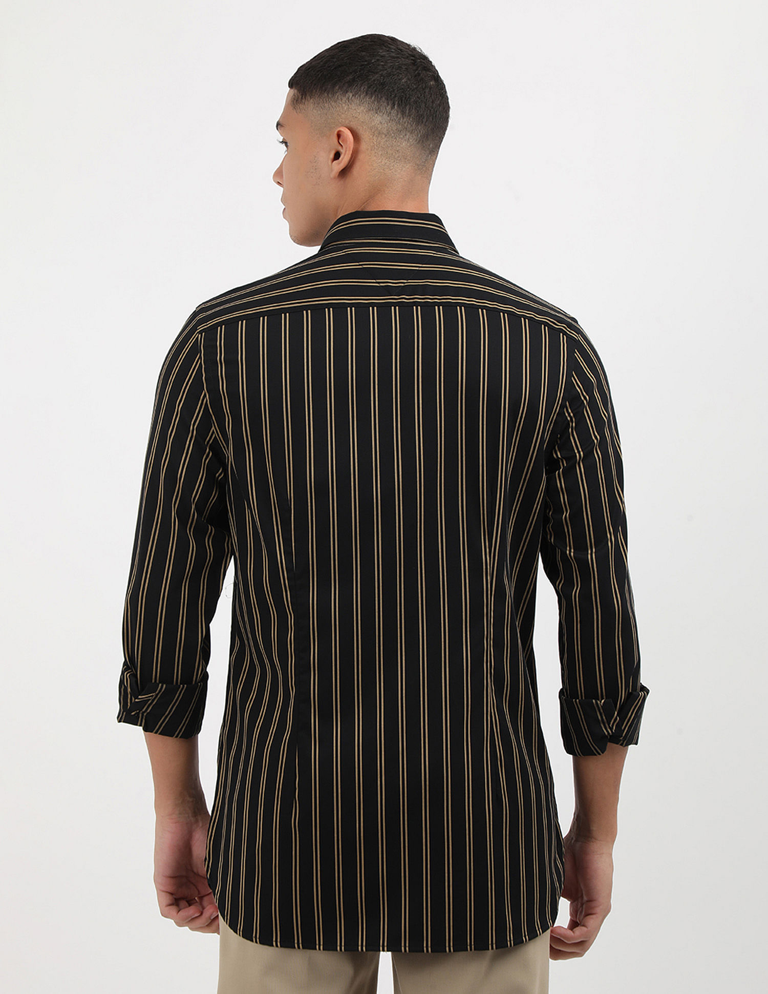 Tommy Hilfiger Twill Vertical Striped Shirt