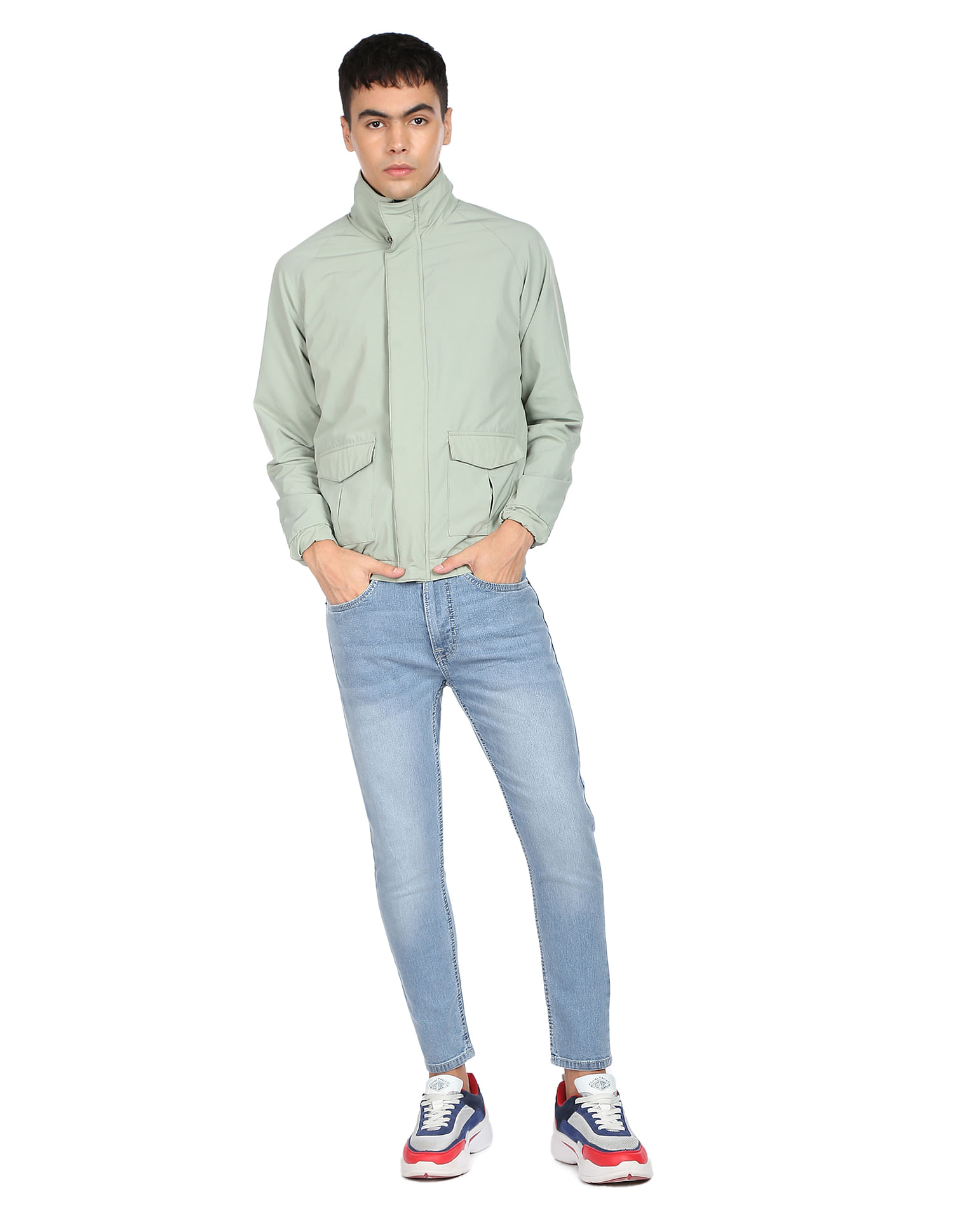 Flying Machine Mid Rise MJ Mankle Slim Fit Jeans