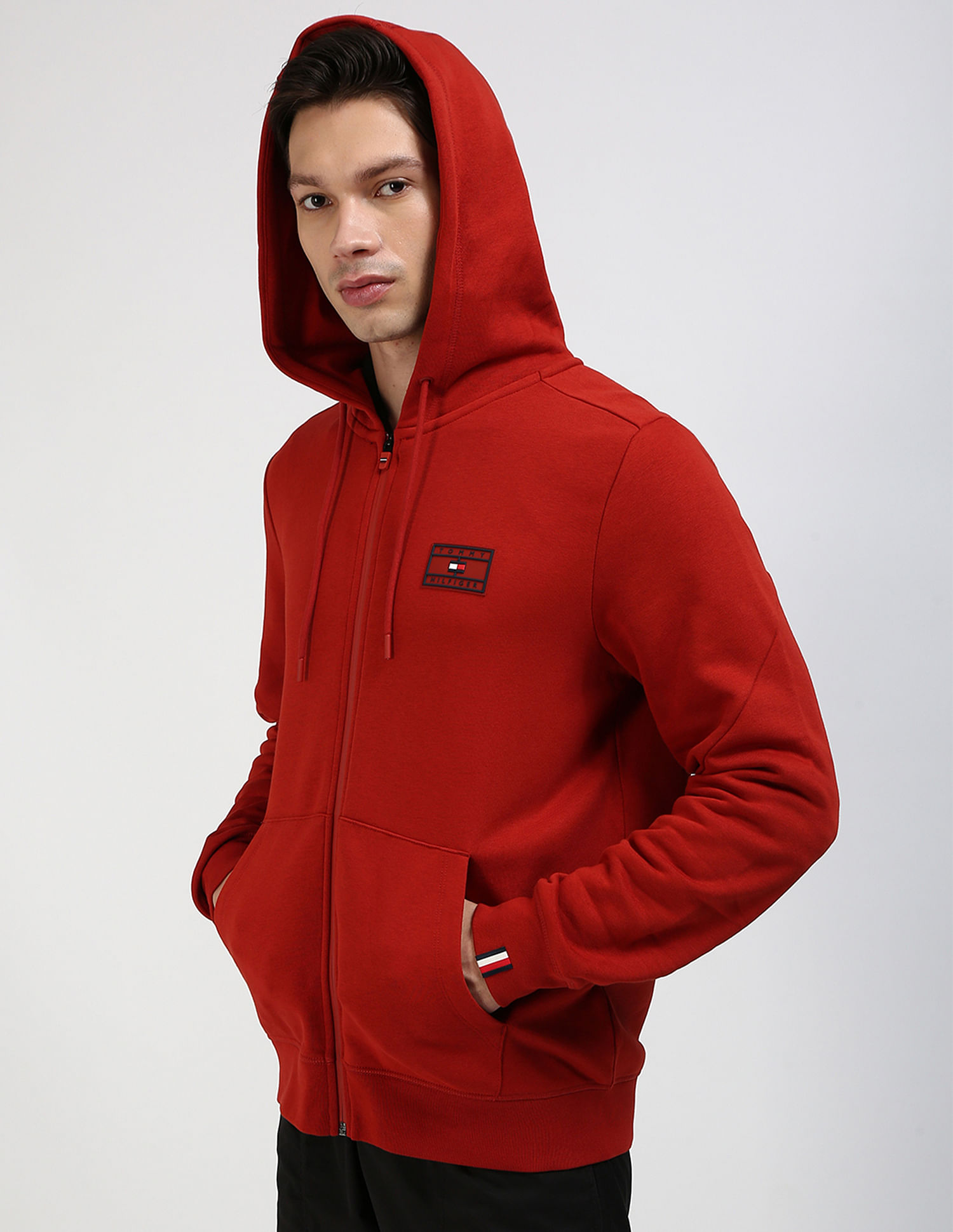 Tommy Hilfiger Graphic Hooded Zip Sweatshirt