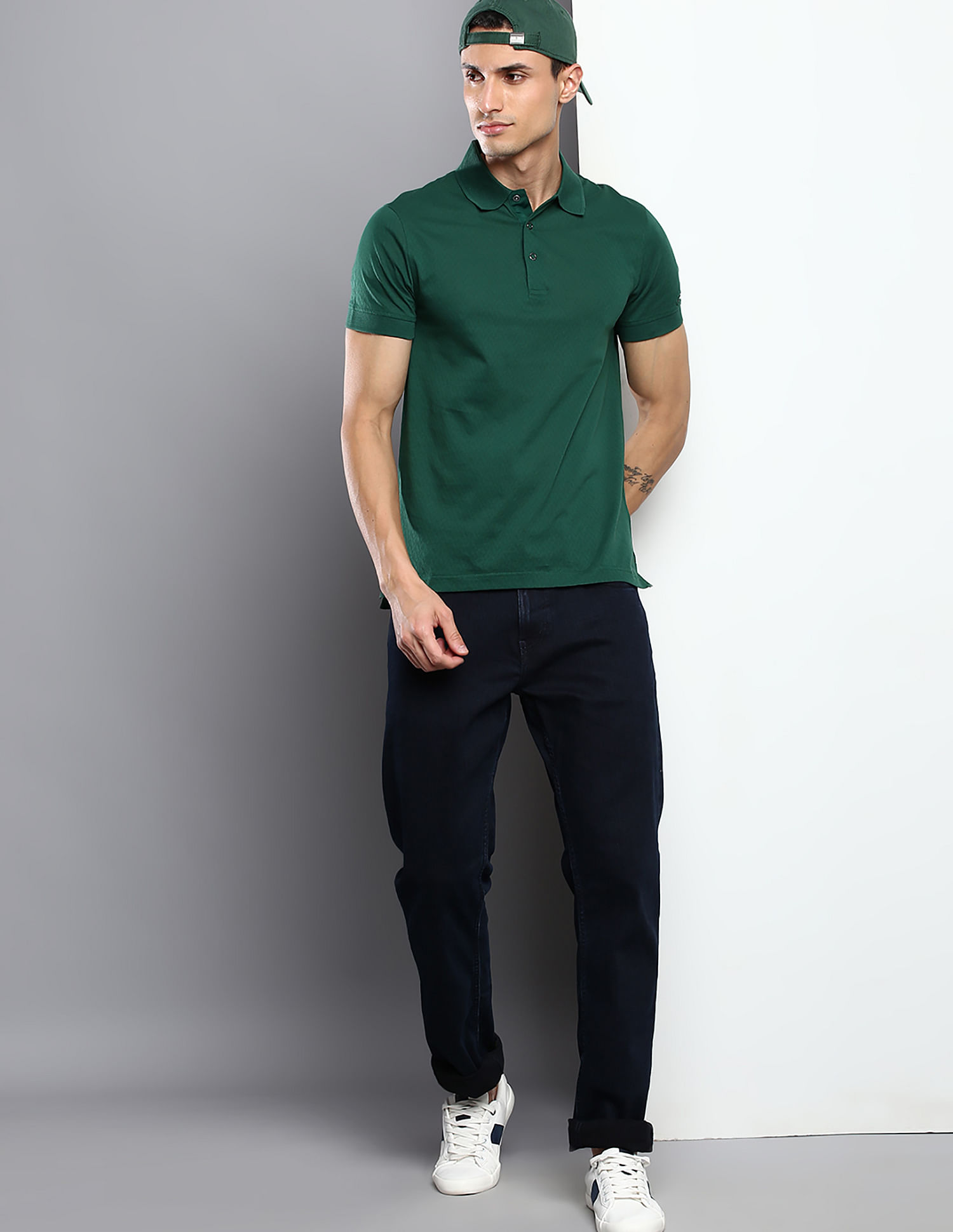 structure slim fit t shirt