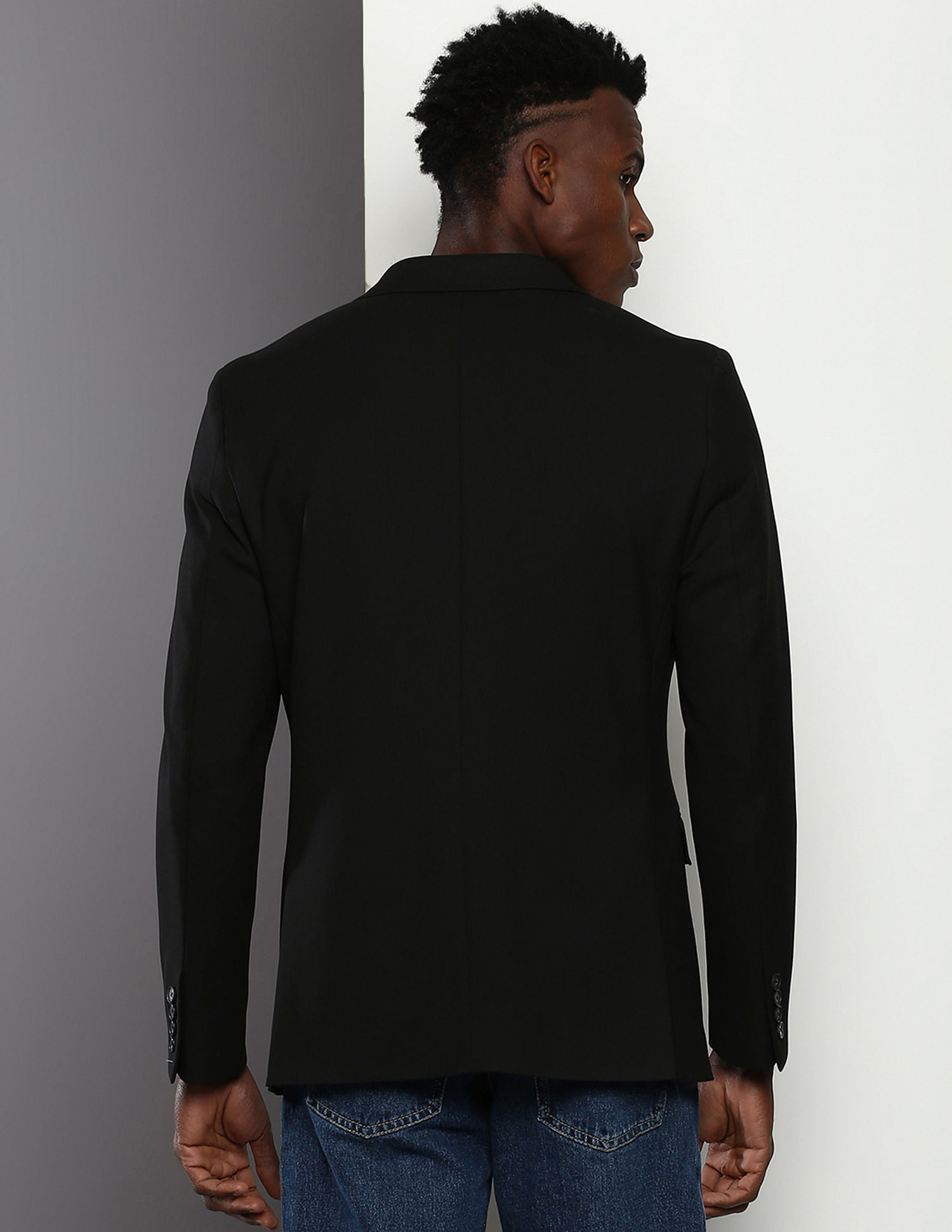 Tommy Hilfiger Solid Dobby Blazer