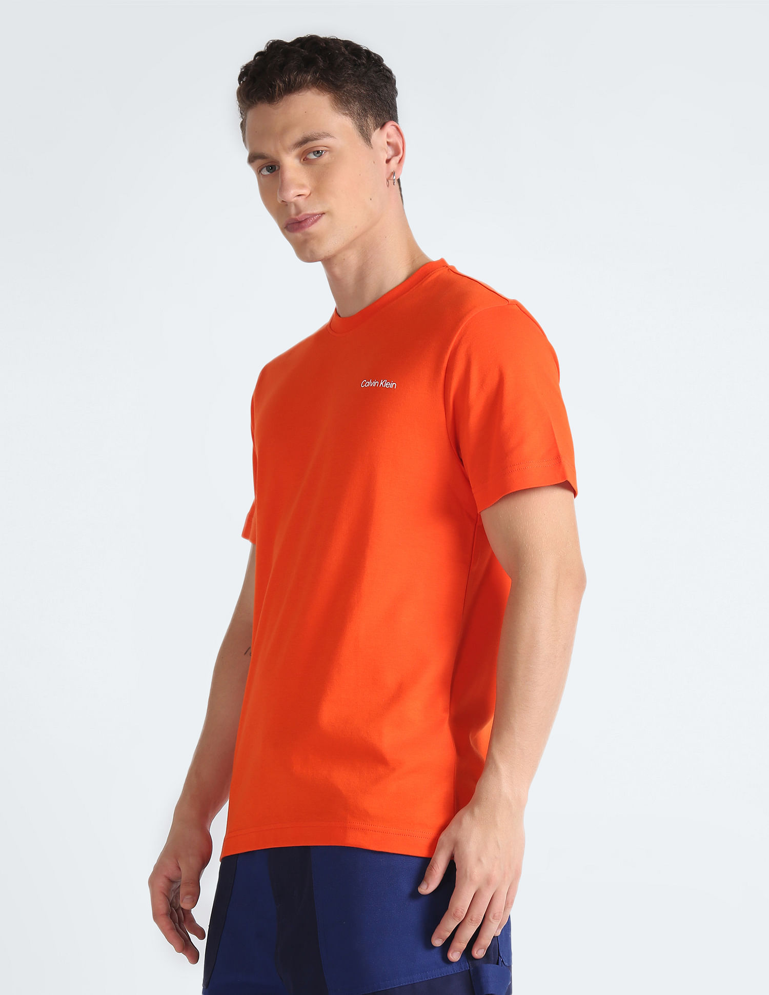 Calvin Klein Organic Cotton Solid T-Shirt