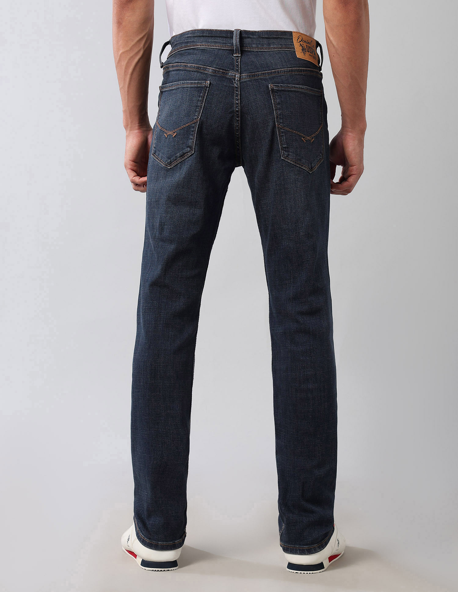 U.S. Polo Assn. Denim Co. Brandon Slim Tapered Fit Blue Ultra Soft Jeans