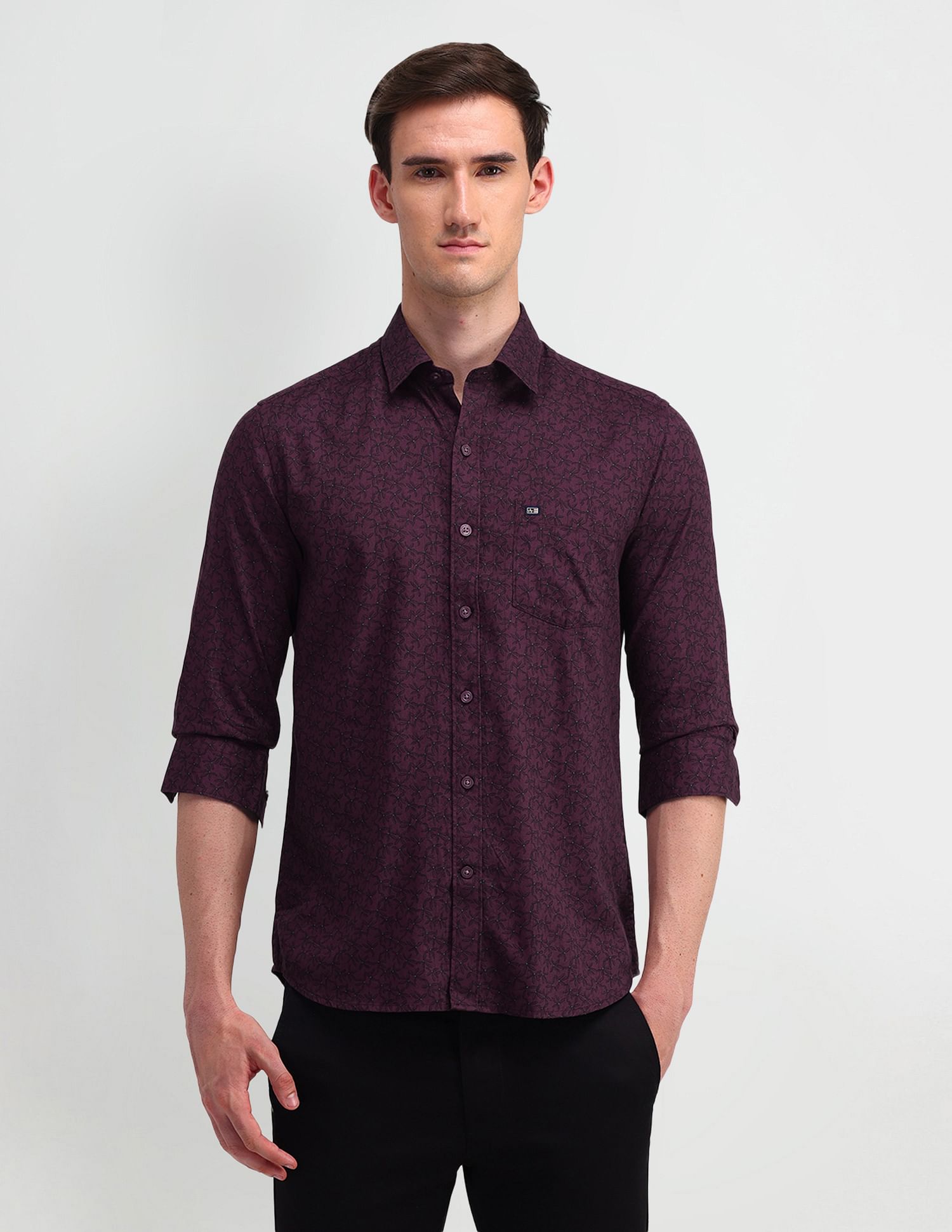Arrow Sport Slim Fit Cotton Shirt