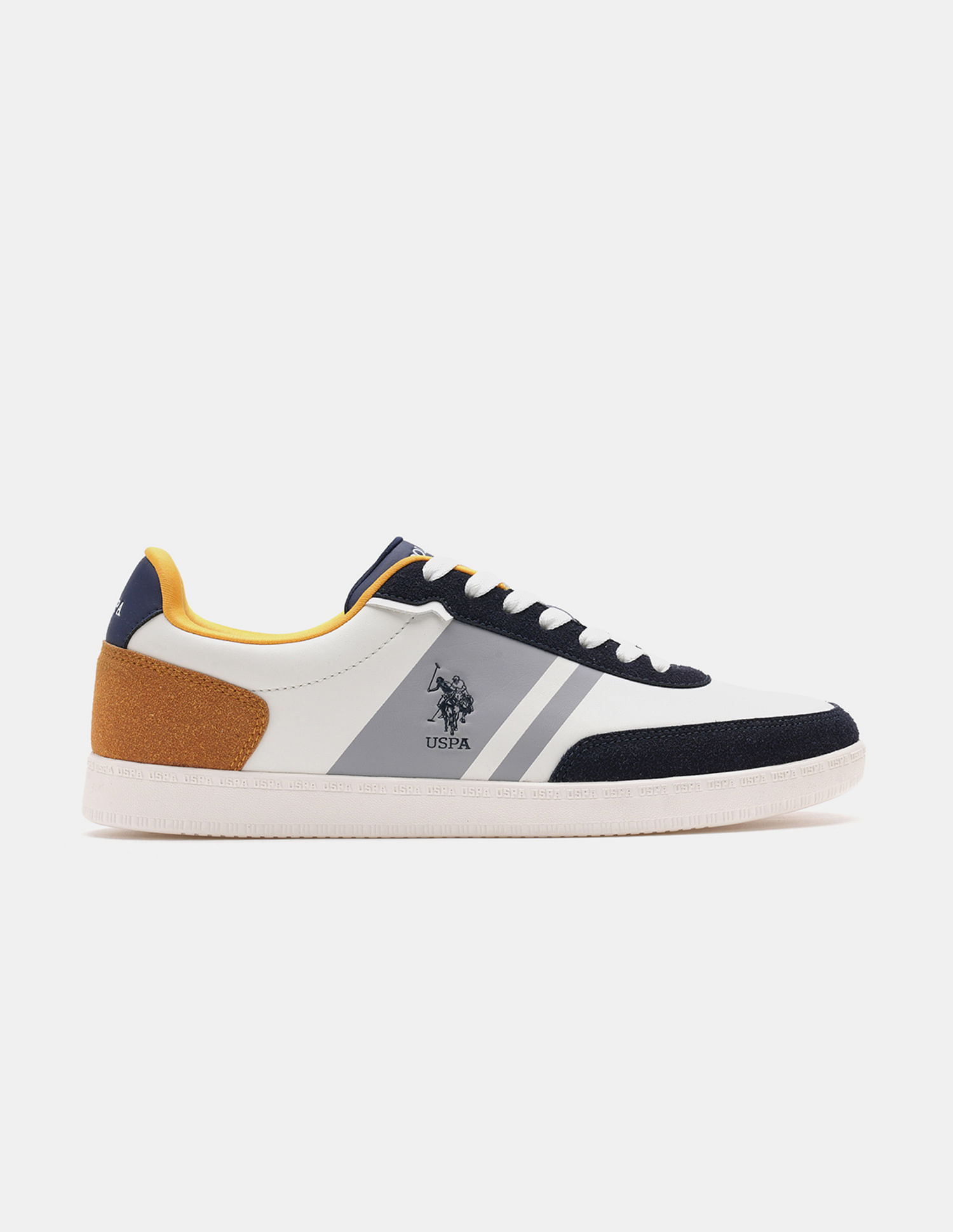 U.S. Polo Assn. Men Hilton Colour Blocked Sneakers
