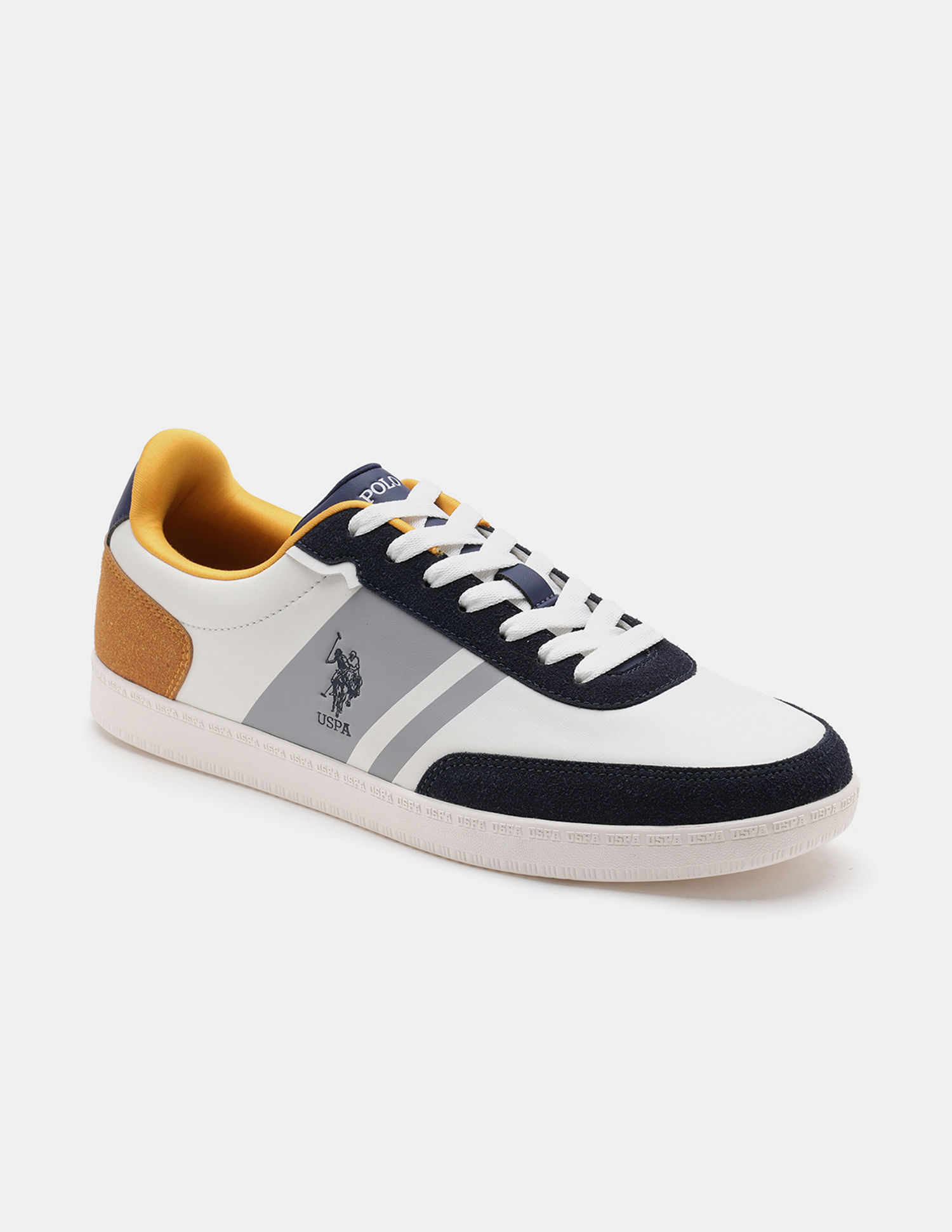 U.S. Polo Assn. Men Hilton Colour Blocked Sneakers