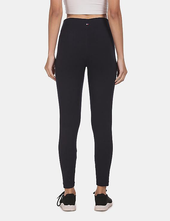 Buy Tommy Hilfiger Solid Slim Fit Laura Leggings - NNNOW.com