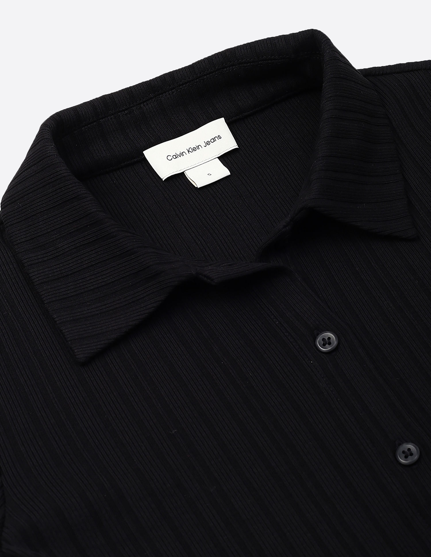 Calvin Klein Jeans Polo Rib Slim Fit Top