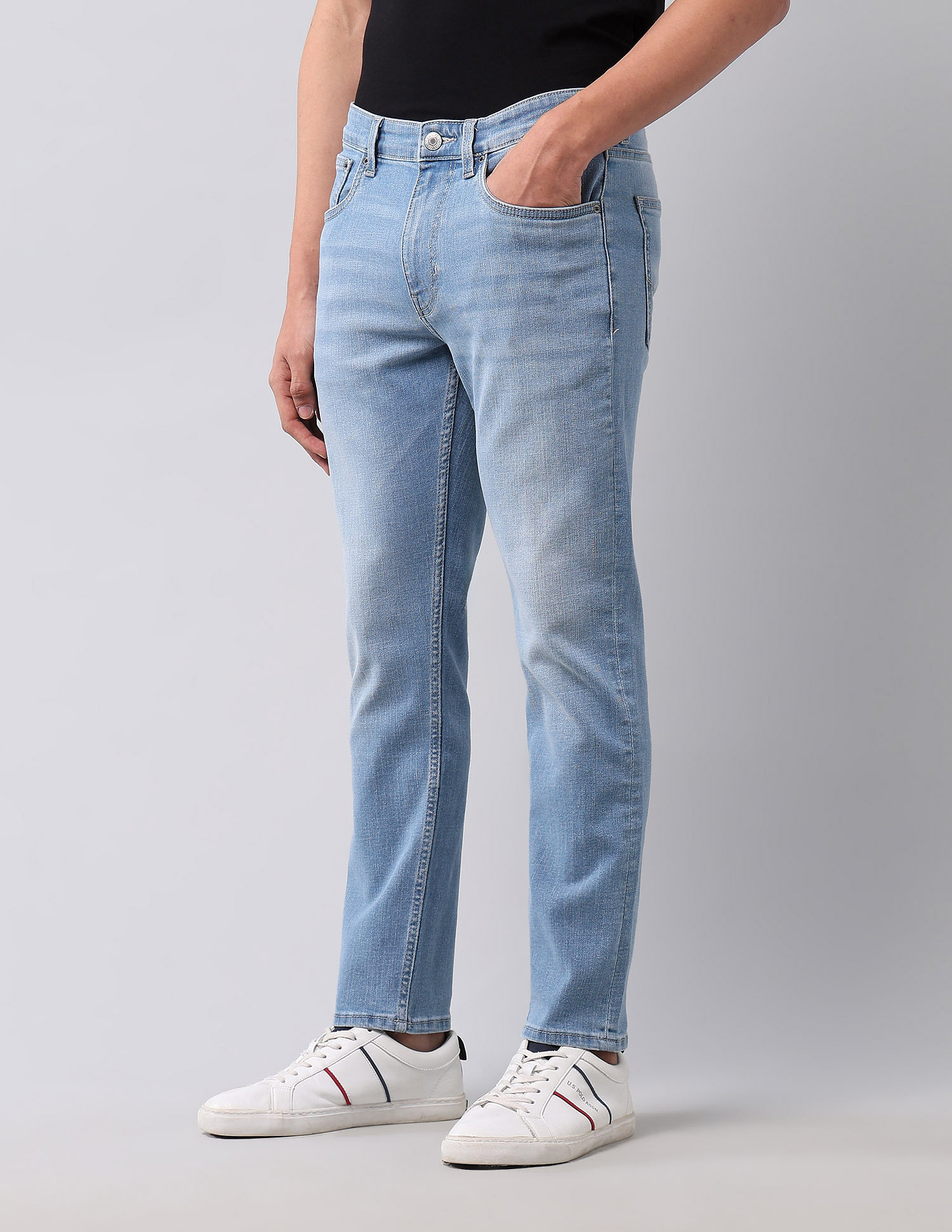 U.S. Polo Assn. Denim Co. Cole Comfort Fit Blue Vintage Jeans