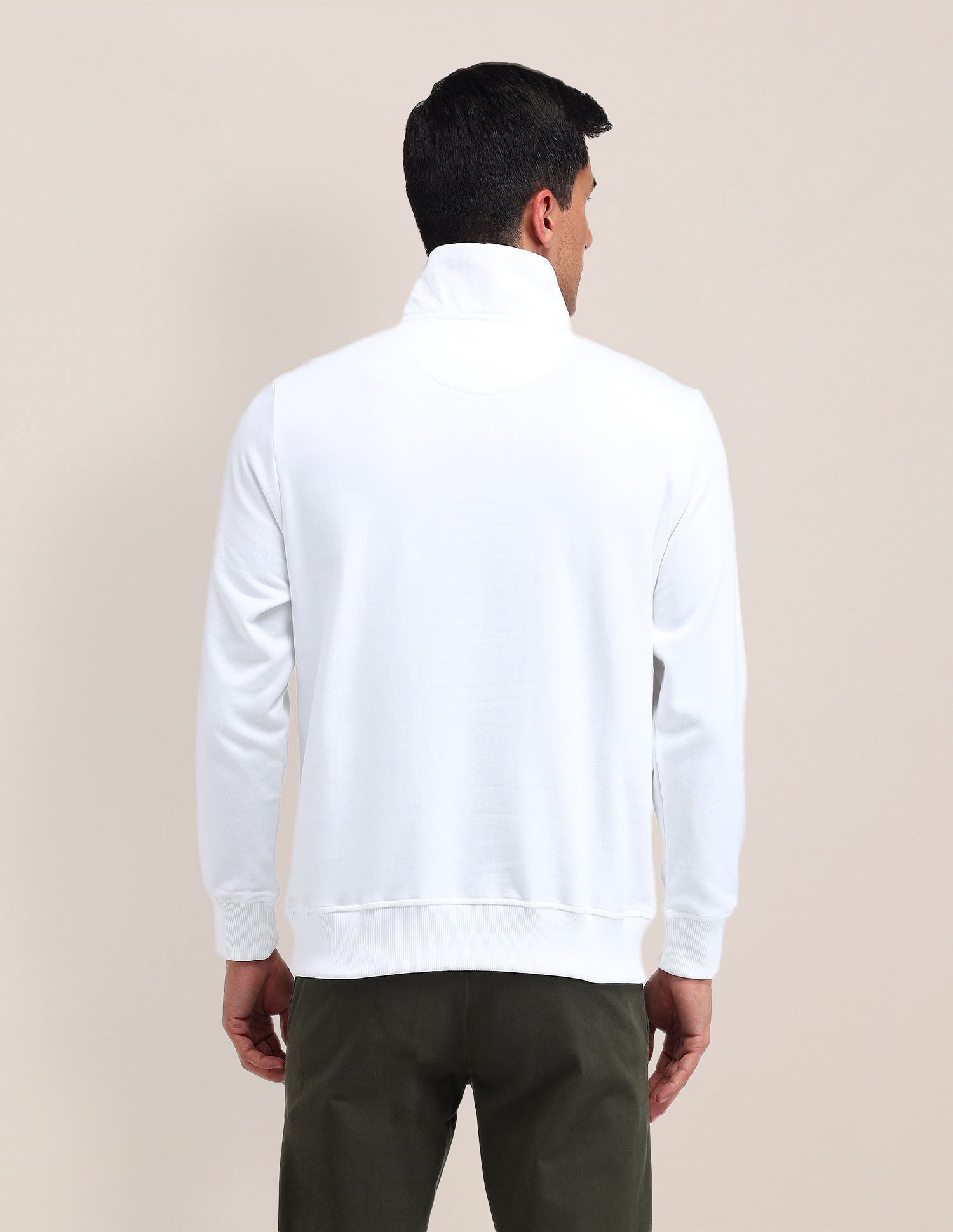 U.S. Polo Assn. Brand Printed Regular Fit Sweatshirt