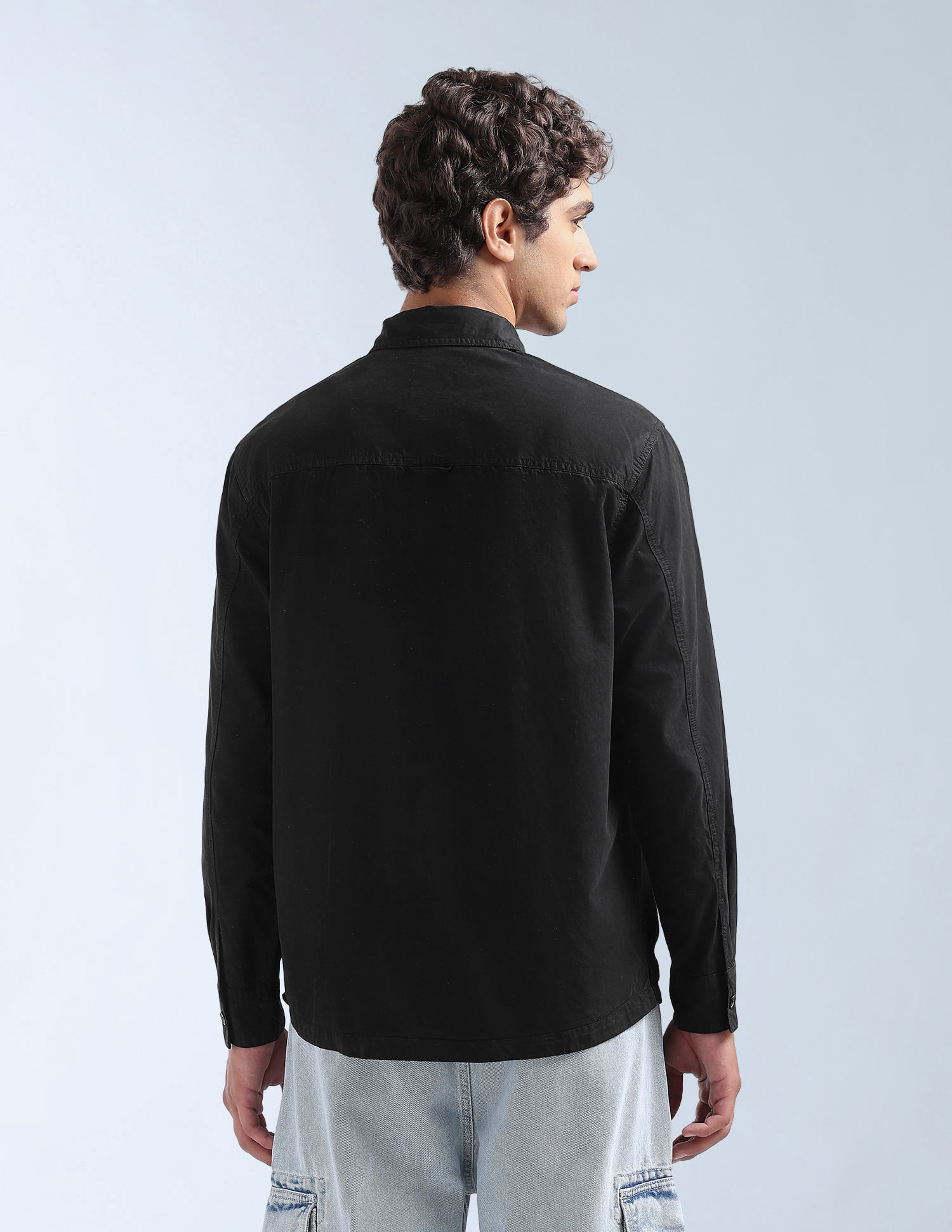 Buy Flying Machine Twill Relaxed Fit Shirt - NNNOW.com