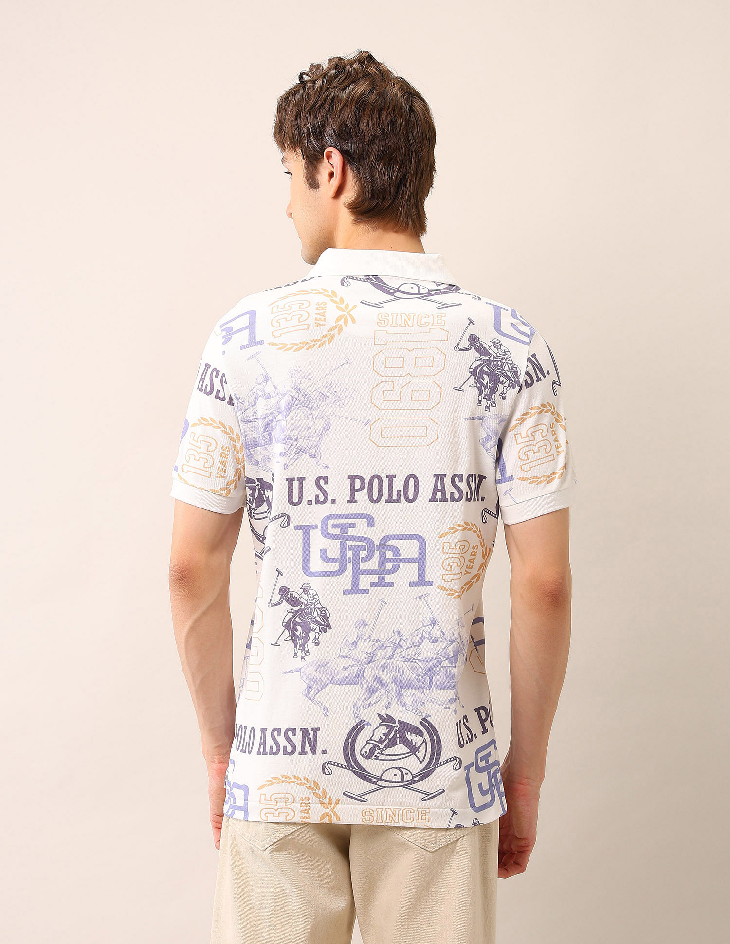 U.S. Polo Assn. Denim Co. Muscle Fit Pure Cotton Polo Shirt