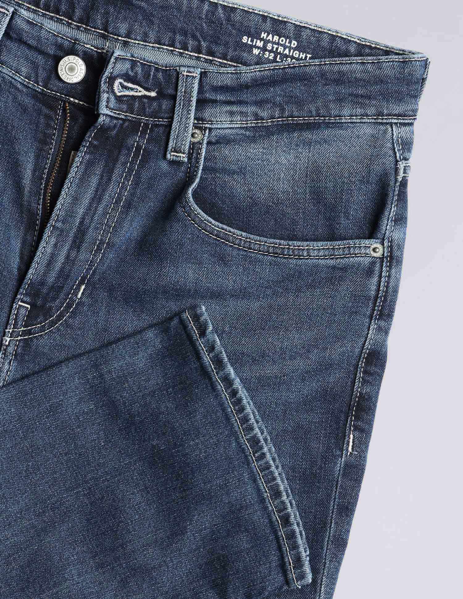 U.S. Polo Assn. Denim Co. Harold Slim Straight Fit Blue Jeans