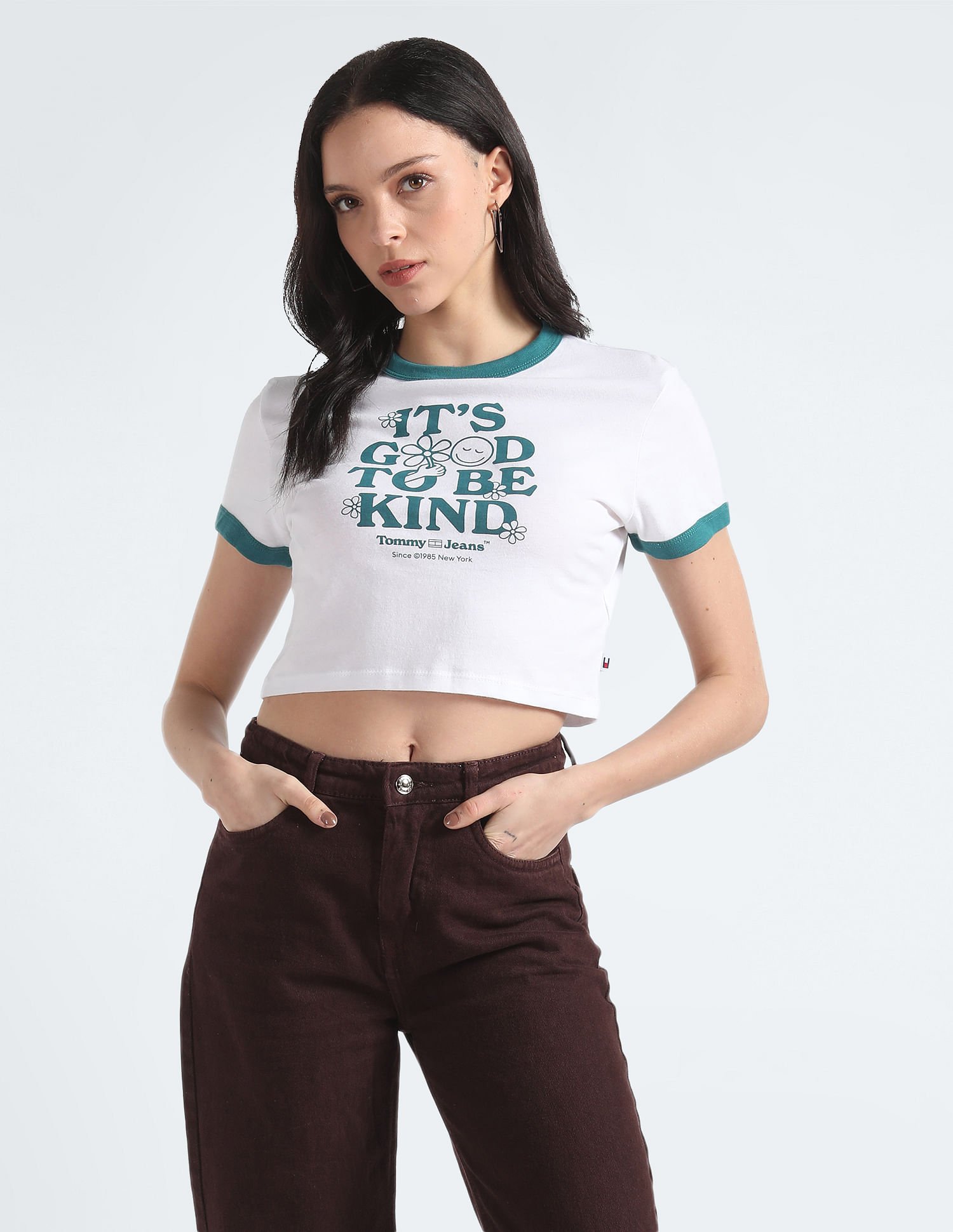 Tommy Hilfiger Sustainable Cropped T-Shirt