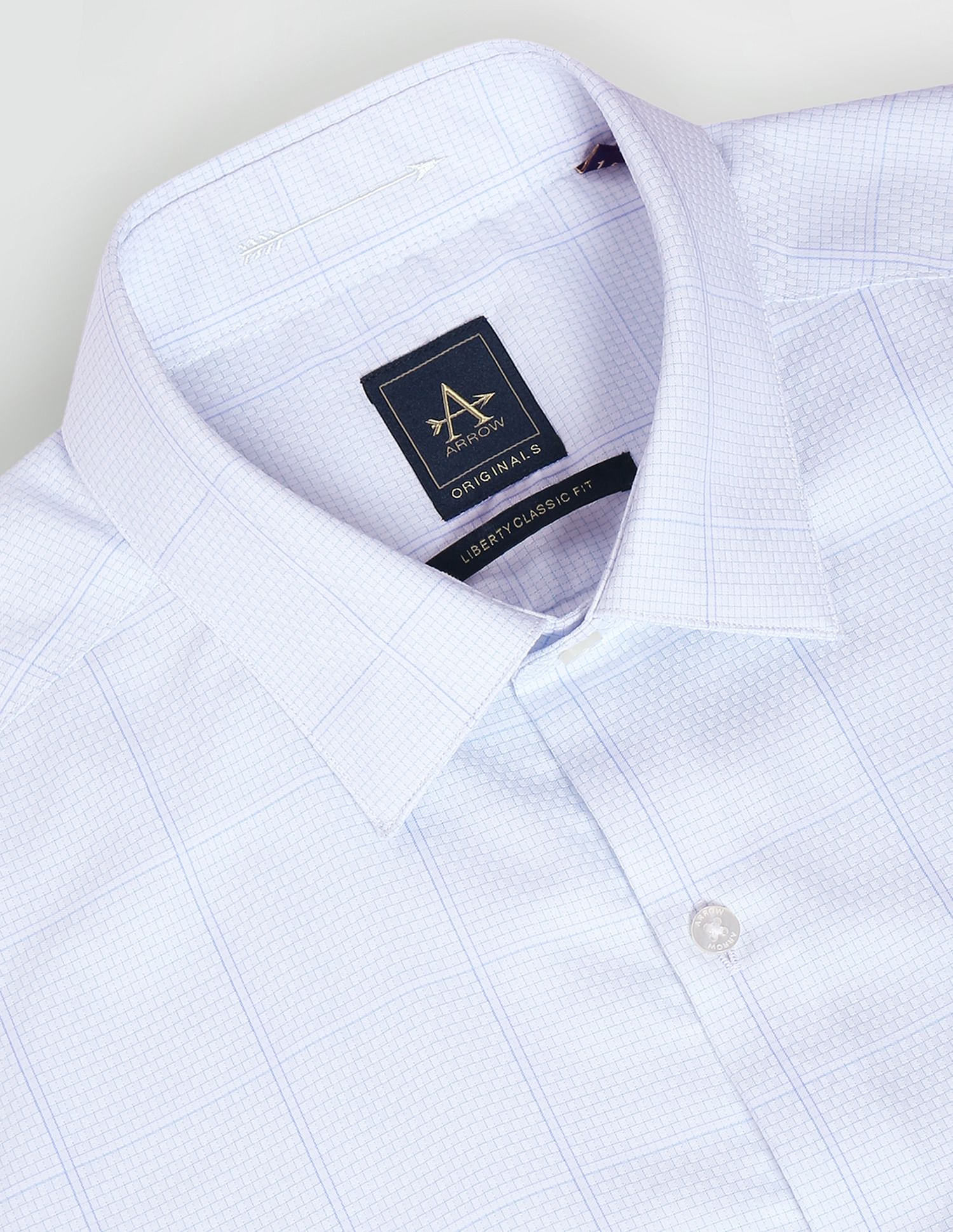 Arrow Auto Press Outline Check Shirt