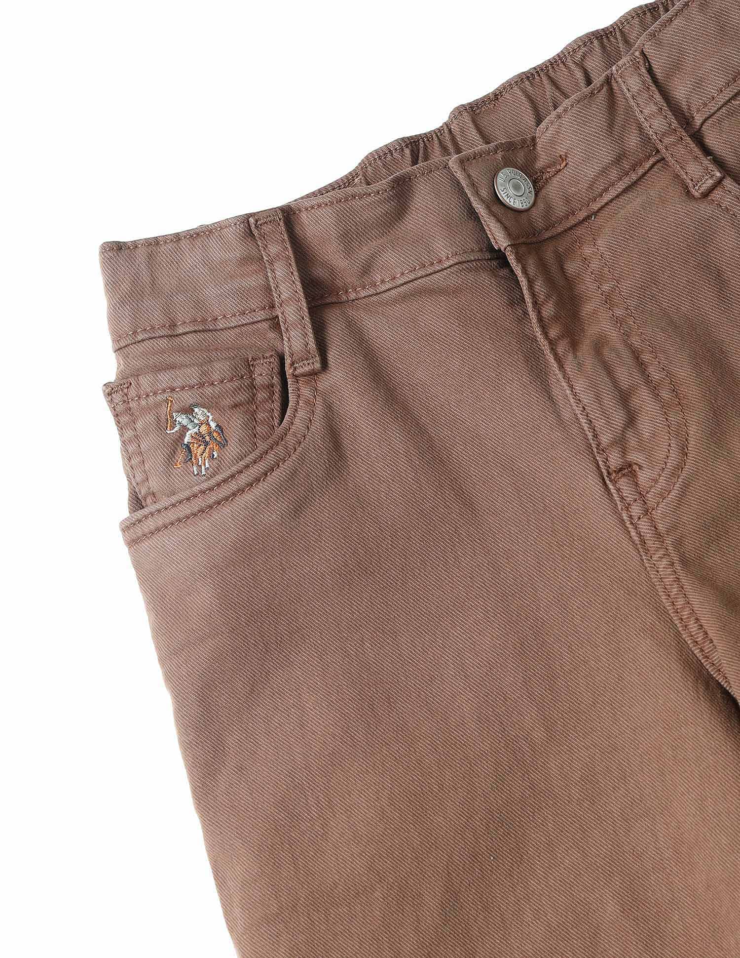 U.S. Polo Assn. Kids Boys Mid Rise Baggy Fit Jeans