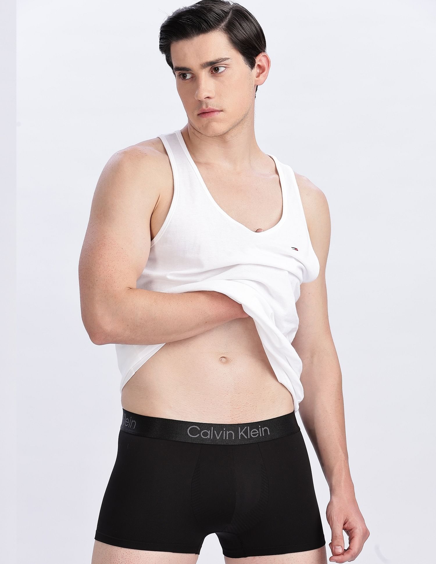 Calvin Klein Underwear Low Rise Solid Black Trunks