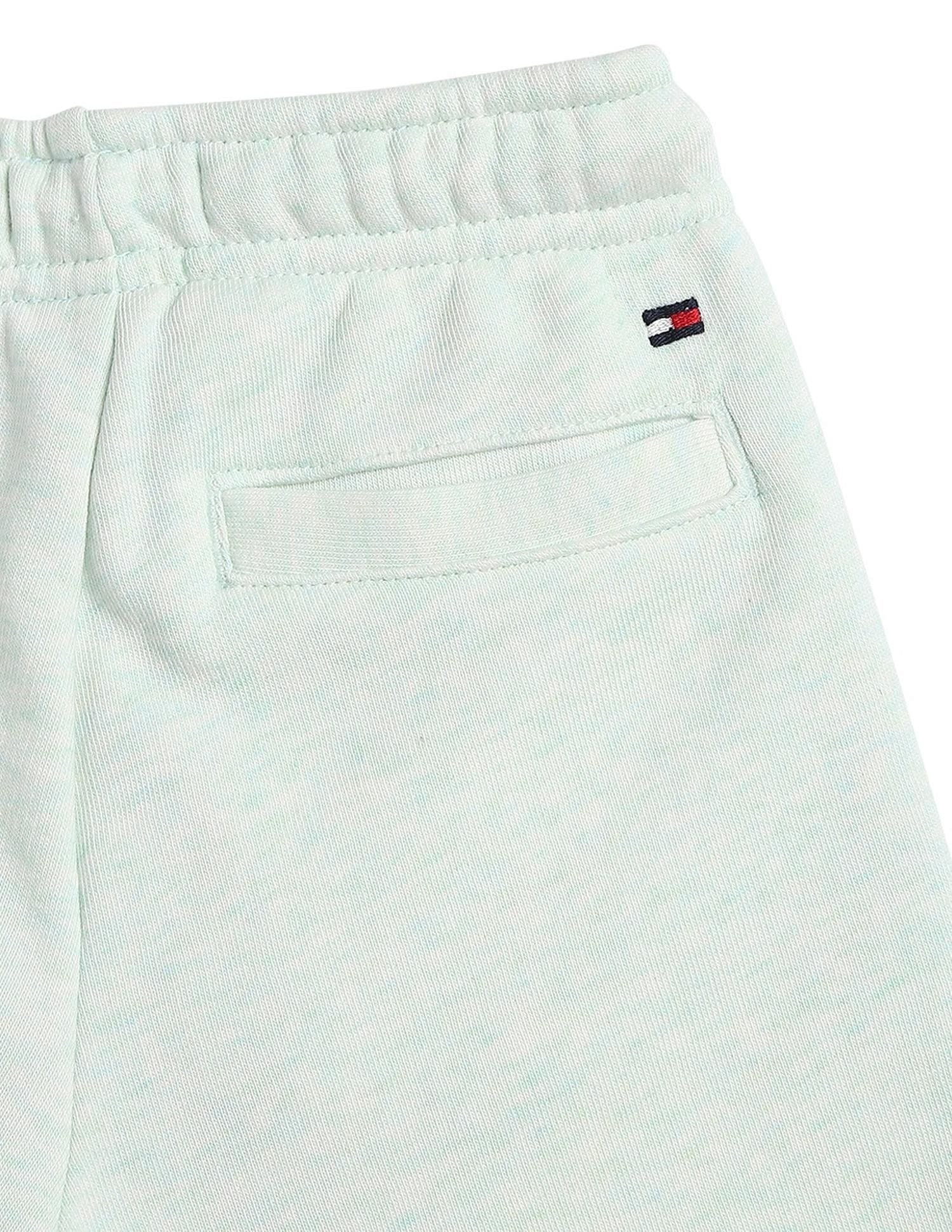 Tommy Hilfiger Kids Boys Solid Relaxed-Fit Cotton Shorts
