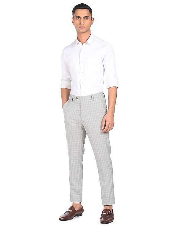 Dark stripe Men Formal Trousers 2023 New Fashion Belt Design Man Dress Pants  Simple Slim Business Casual Suit Pant Plus Size 38