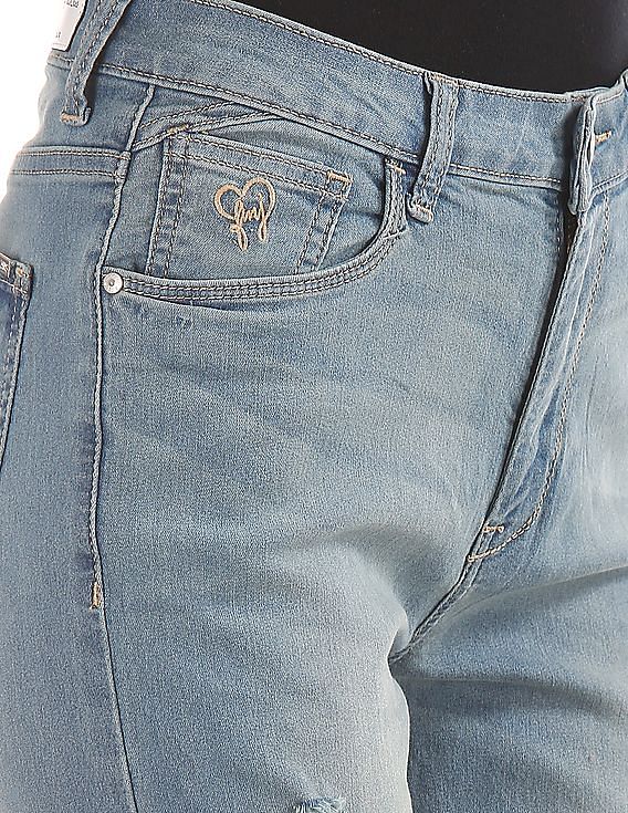 Flying Machine Women Skinny Fit High Waist Jeans