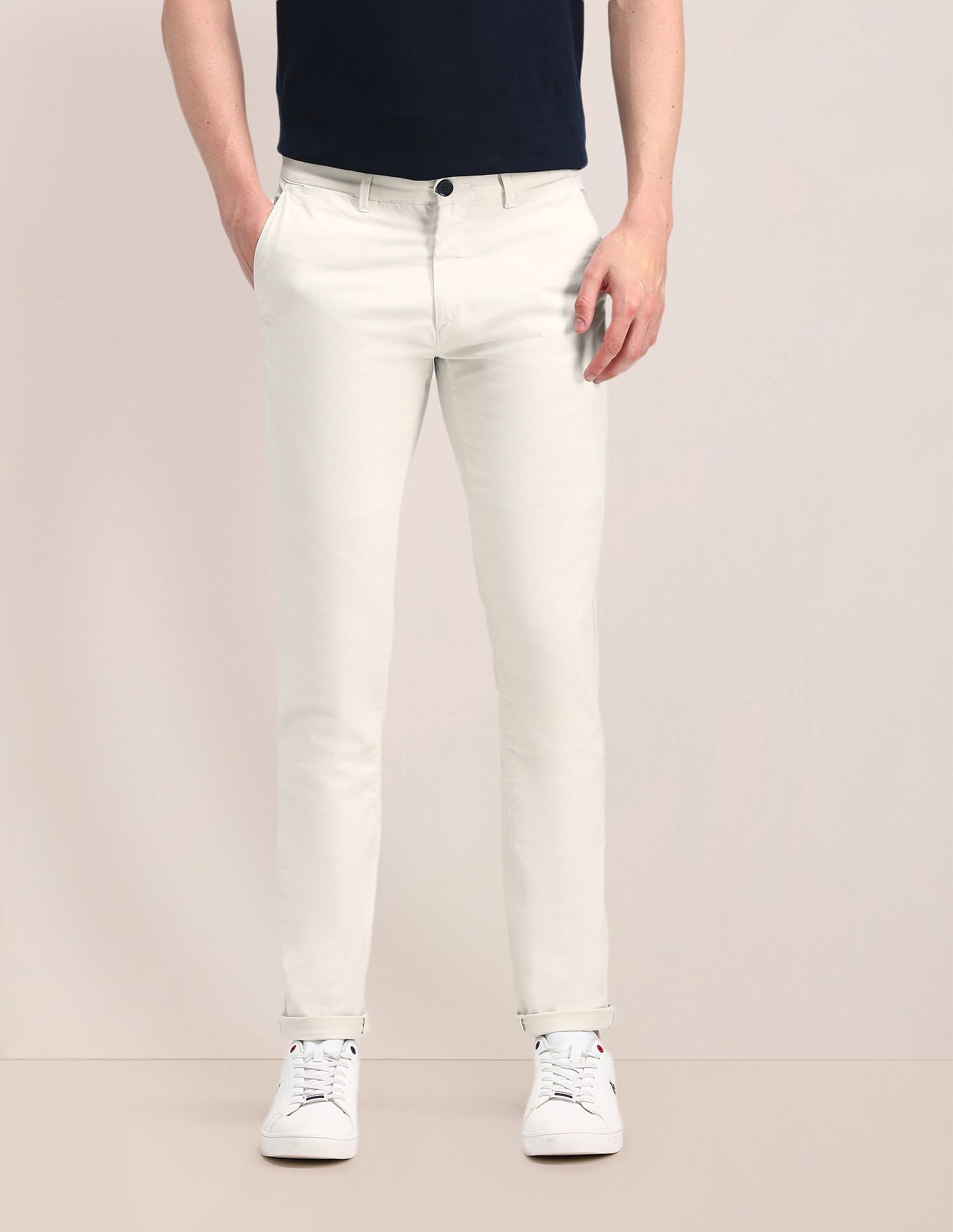 U.S. Polo Assn. Mid Rise Regular Fit Trousers