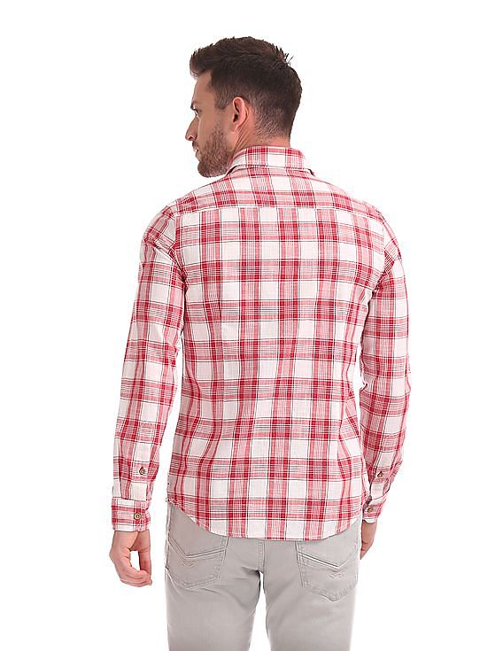 U.S. Polo Assn. Denim Co. Long Sleeve Check Shirt
