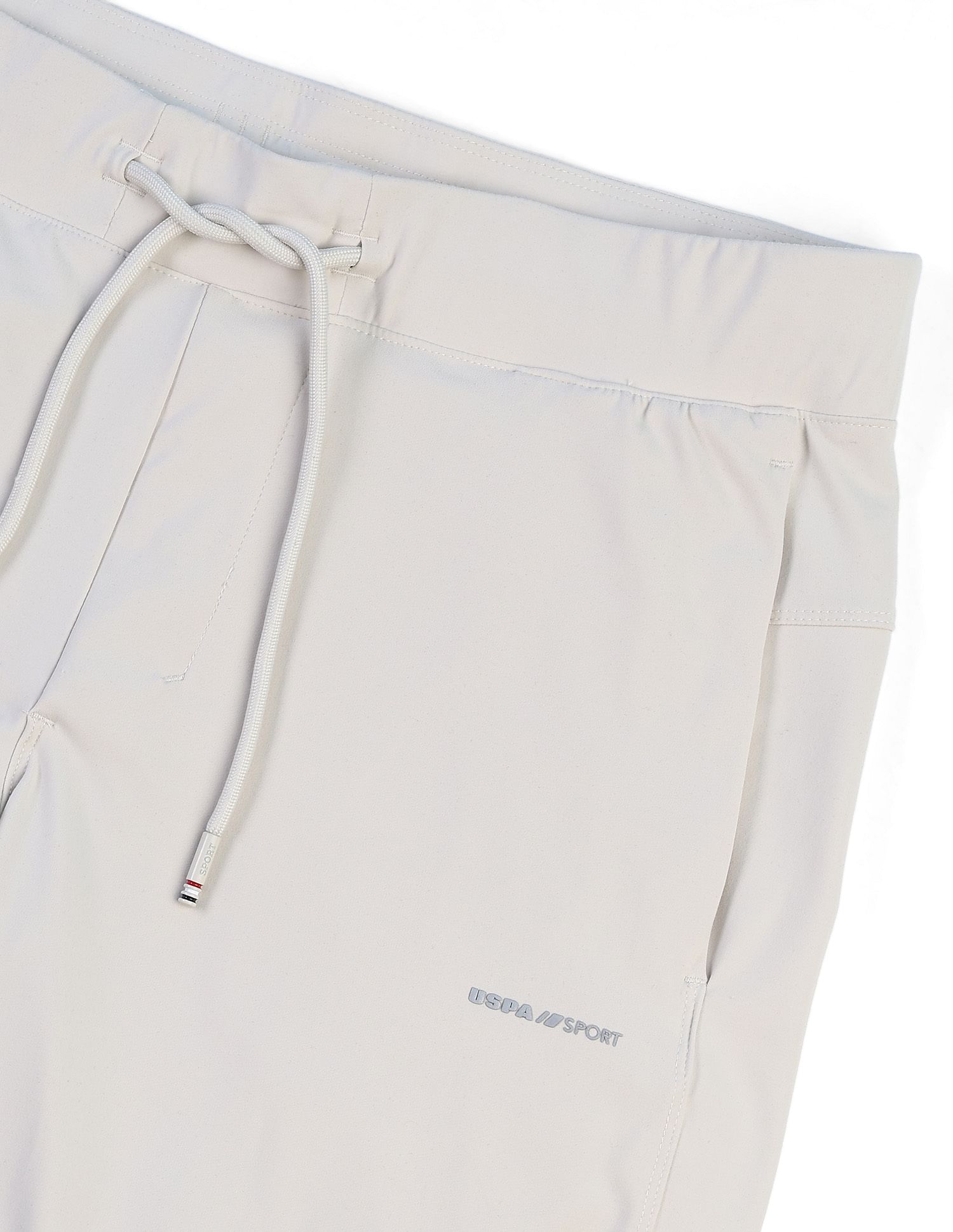 USPA Active Slim Fit Solid Active Shorts