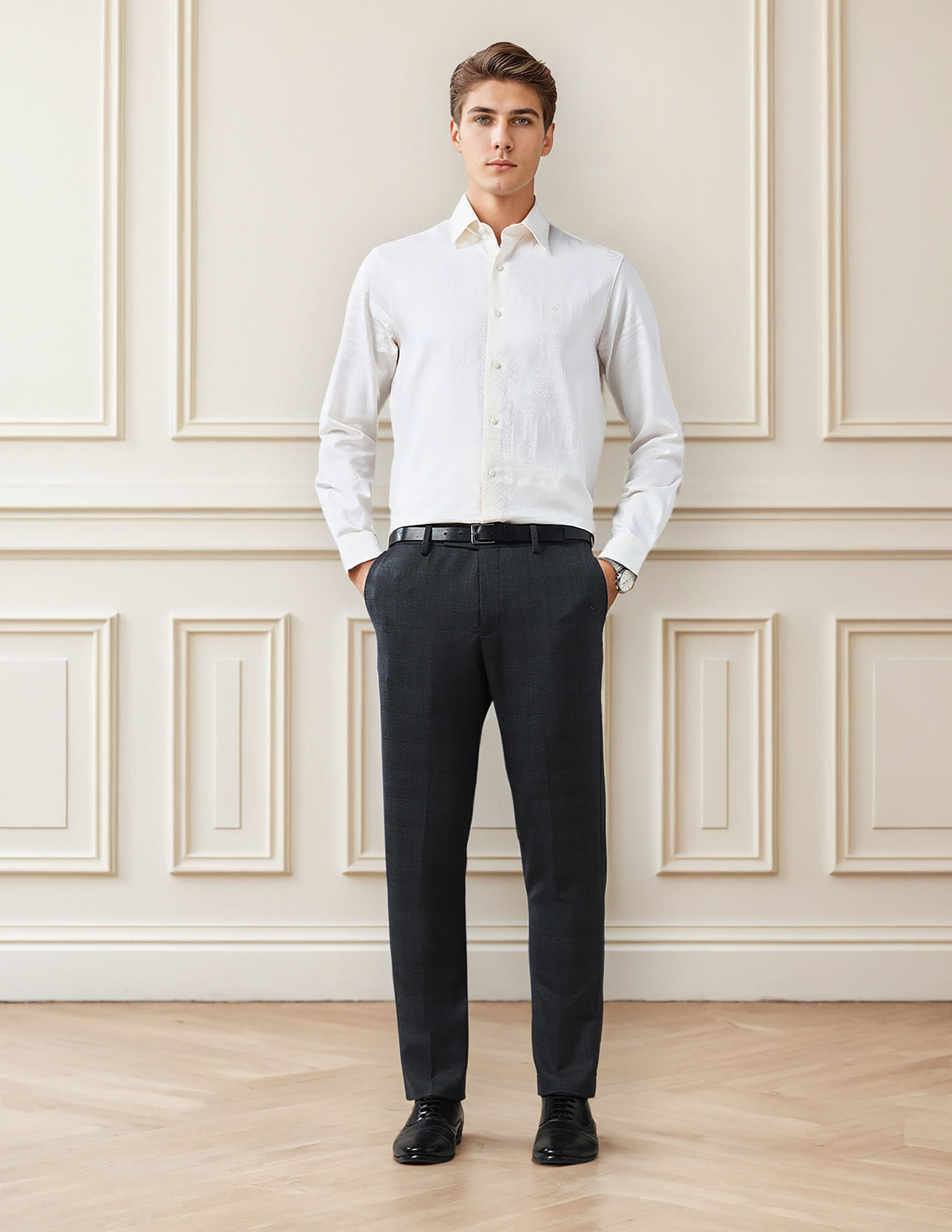 Arrow Checked 1851 Autoflex Trousers