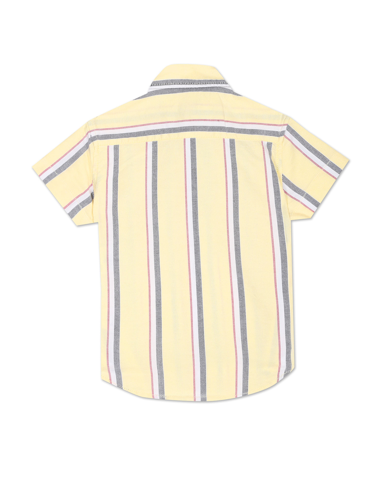 U.S. Polo Assn. Kids Boys Vertical Stripe Oxford Shirt